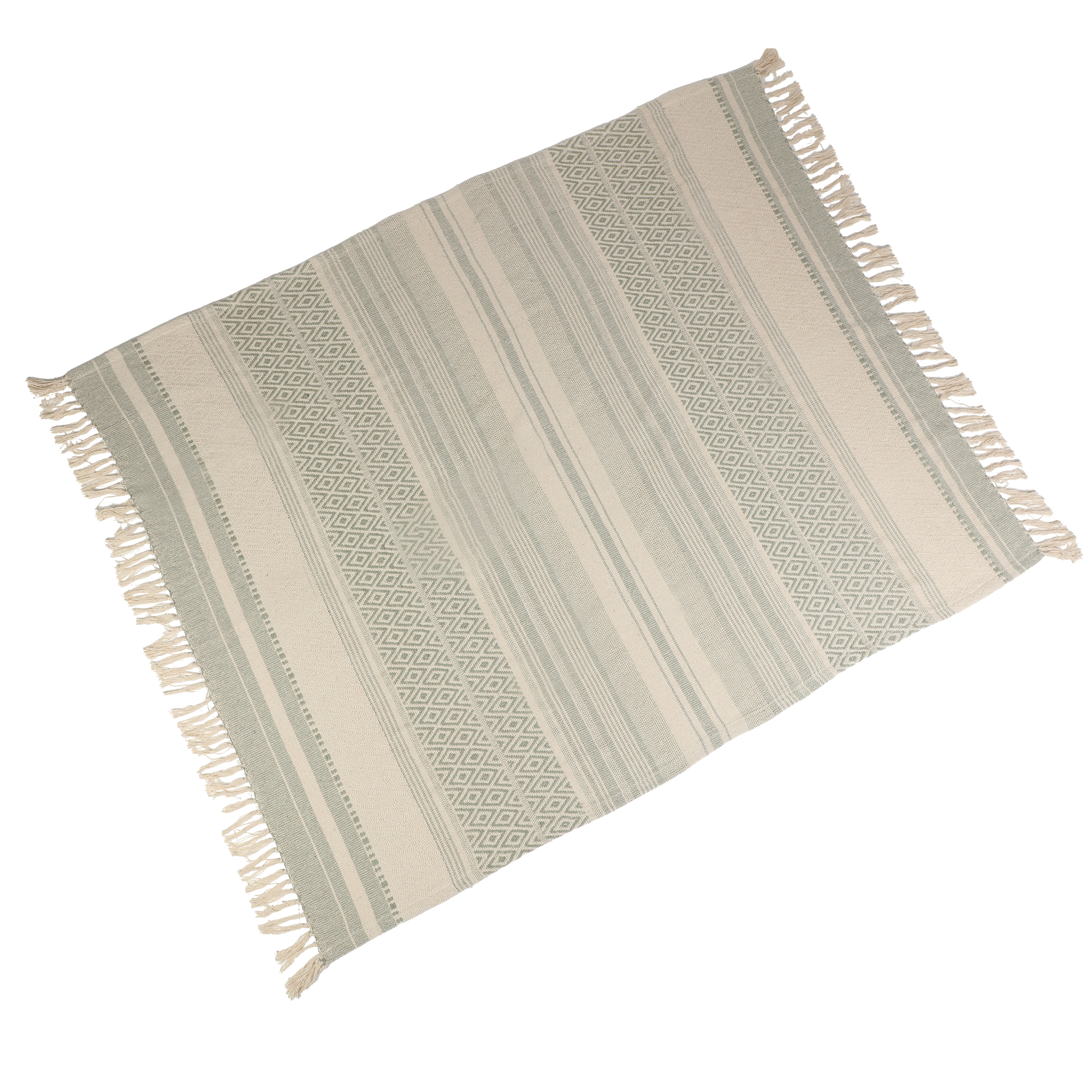 Tapis rayé 50x80cm - Beige