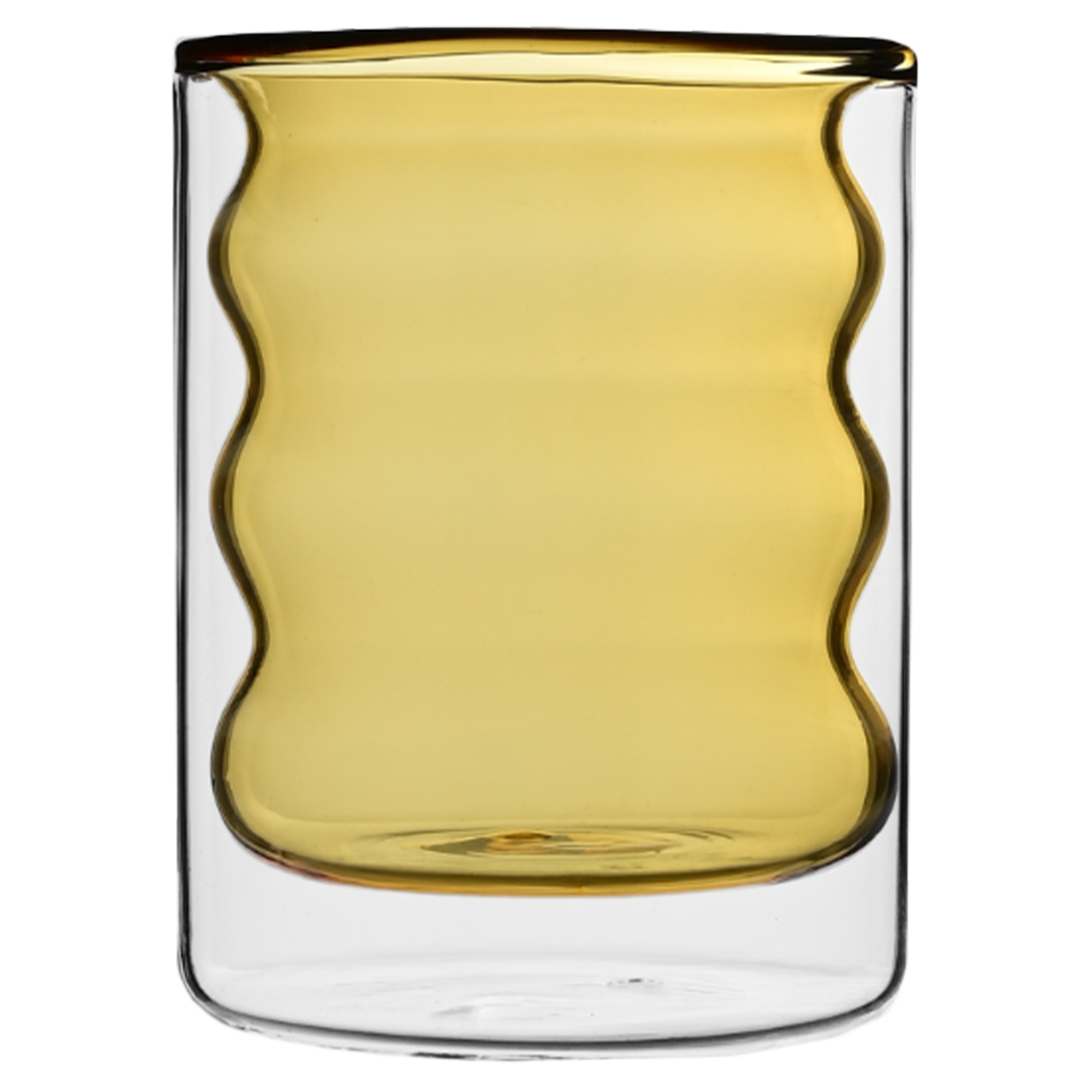 Tasse colorée double paroi - Vert