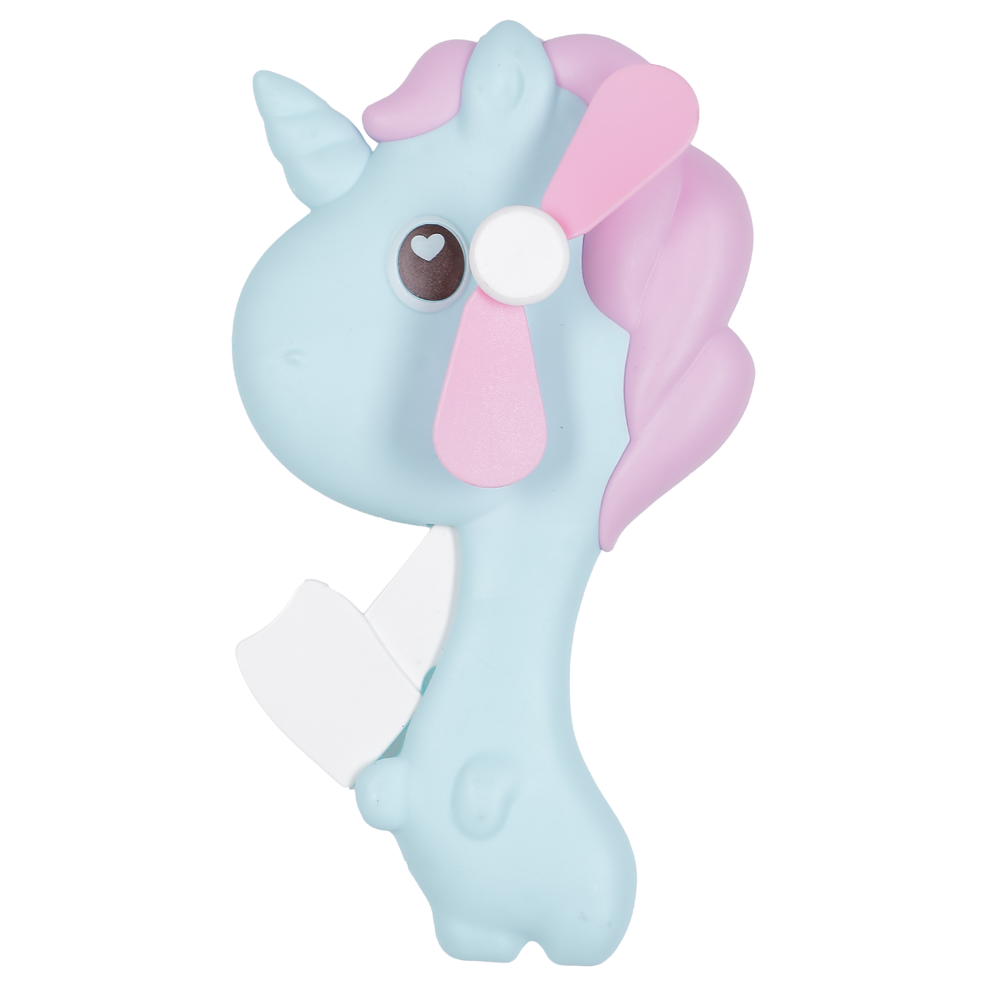 Ventilateur enfant à pression Licorne/Dino  - Vert