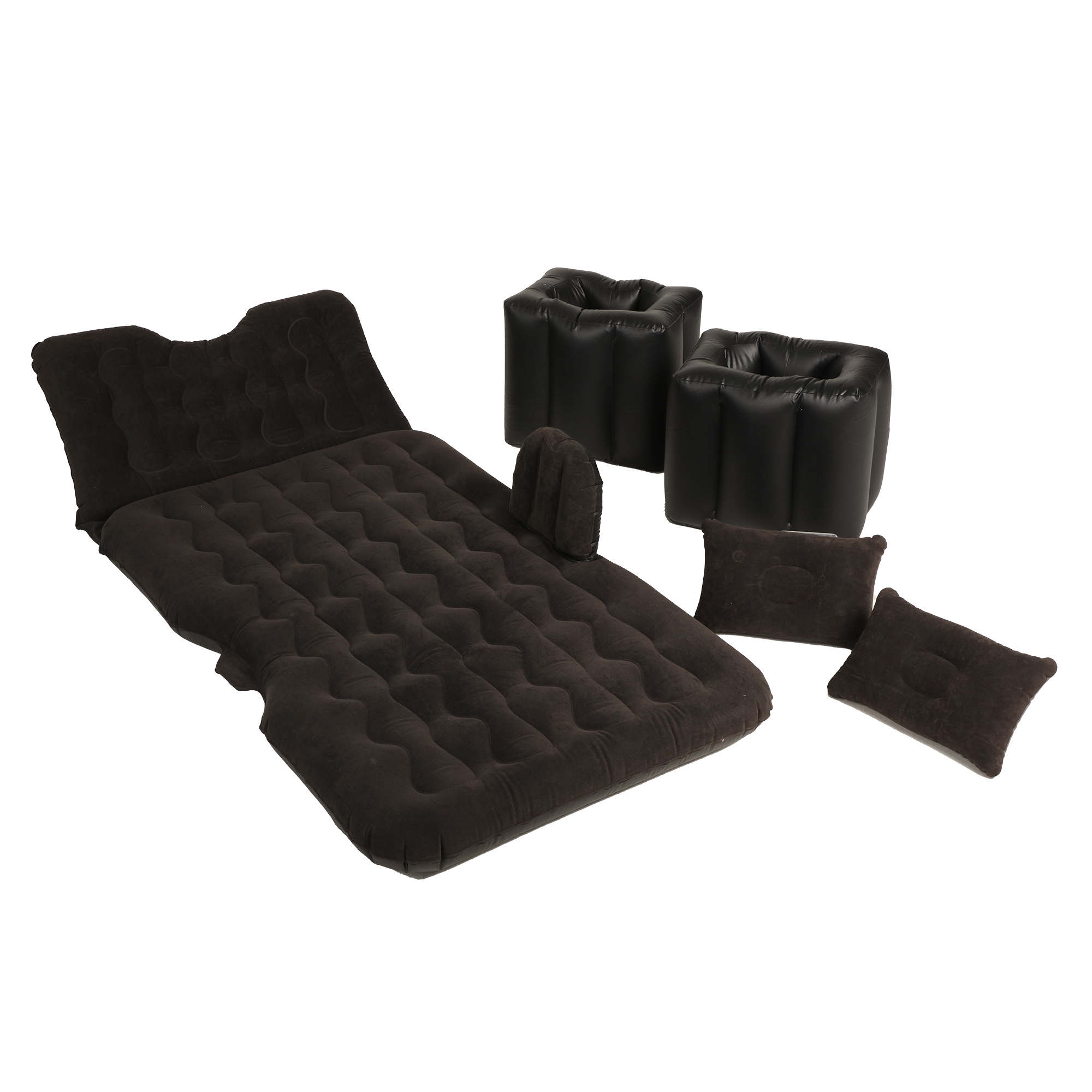 Matelas gonflable pour voiture + oreiller + pompe