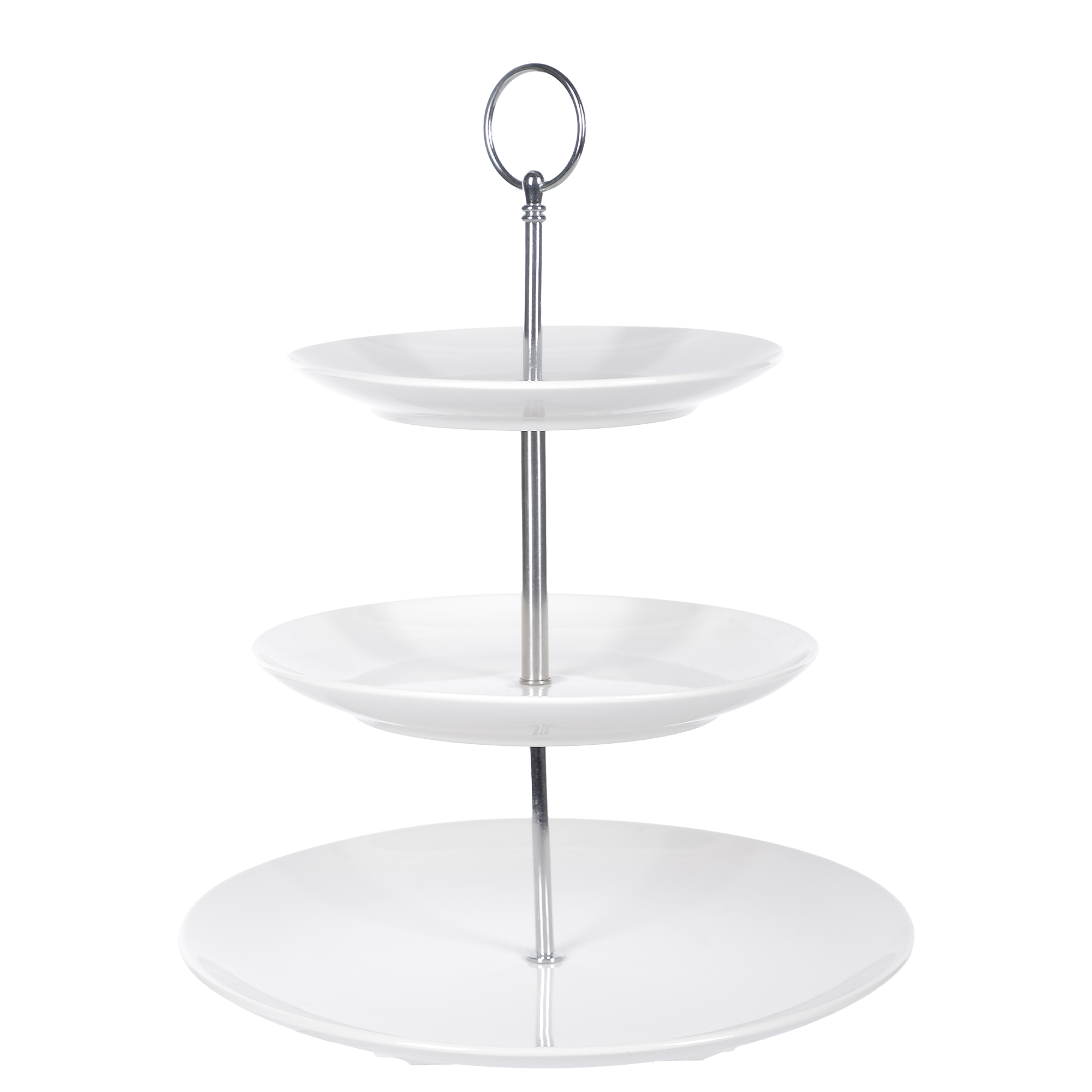 Présentoir à gâteaux 3 étages en céramique