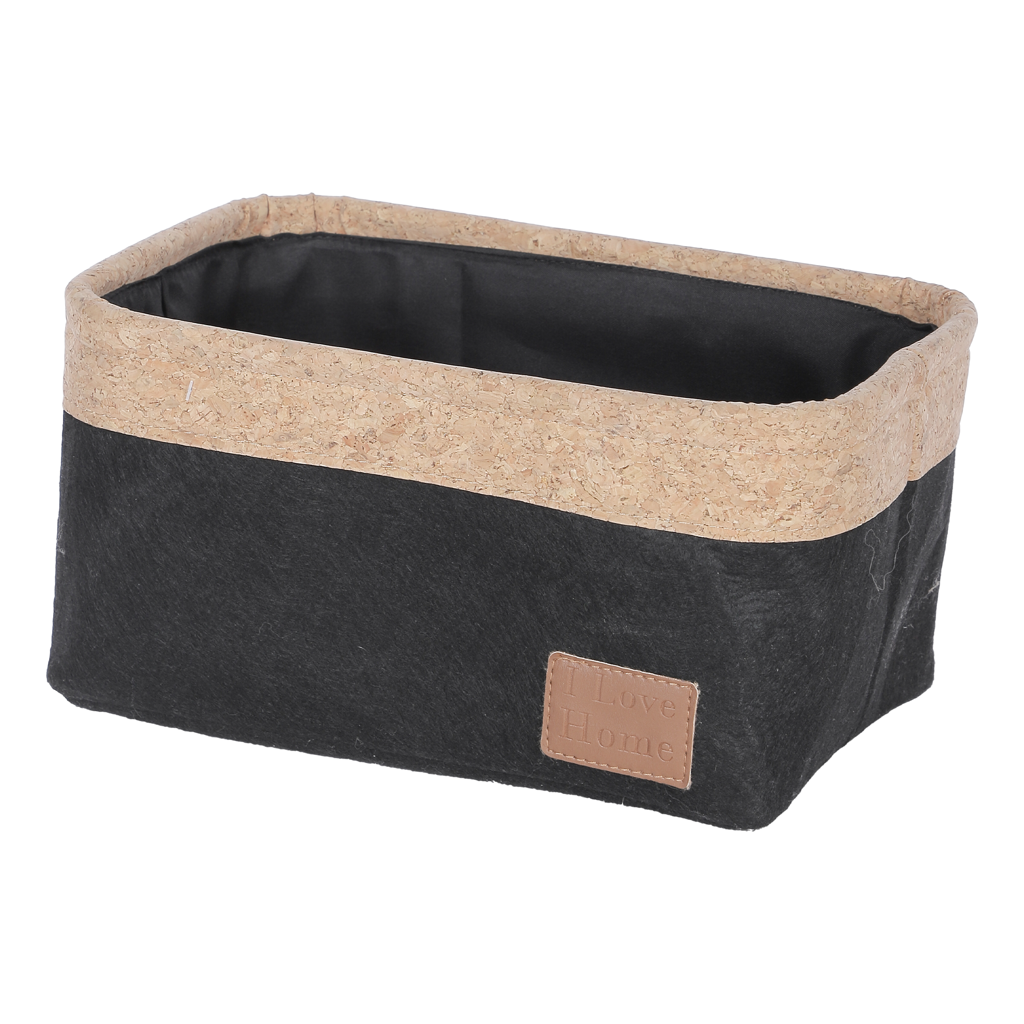 Lot de 3 paniers de rangement rectangulaires
