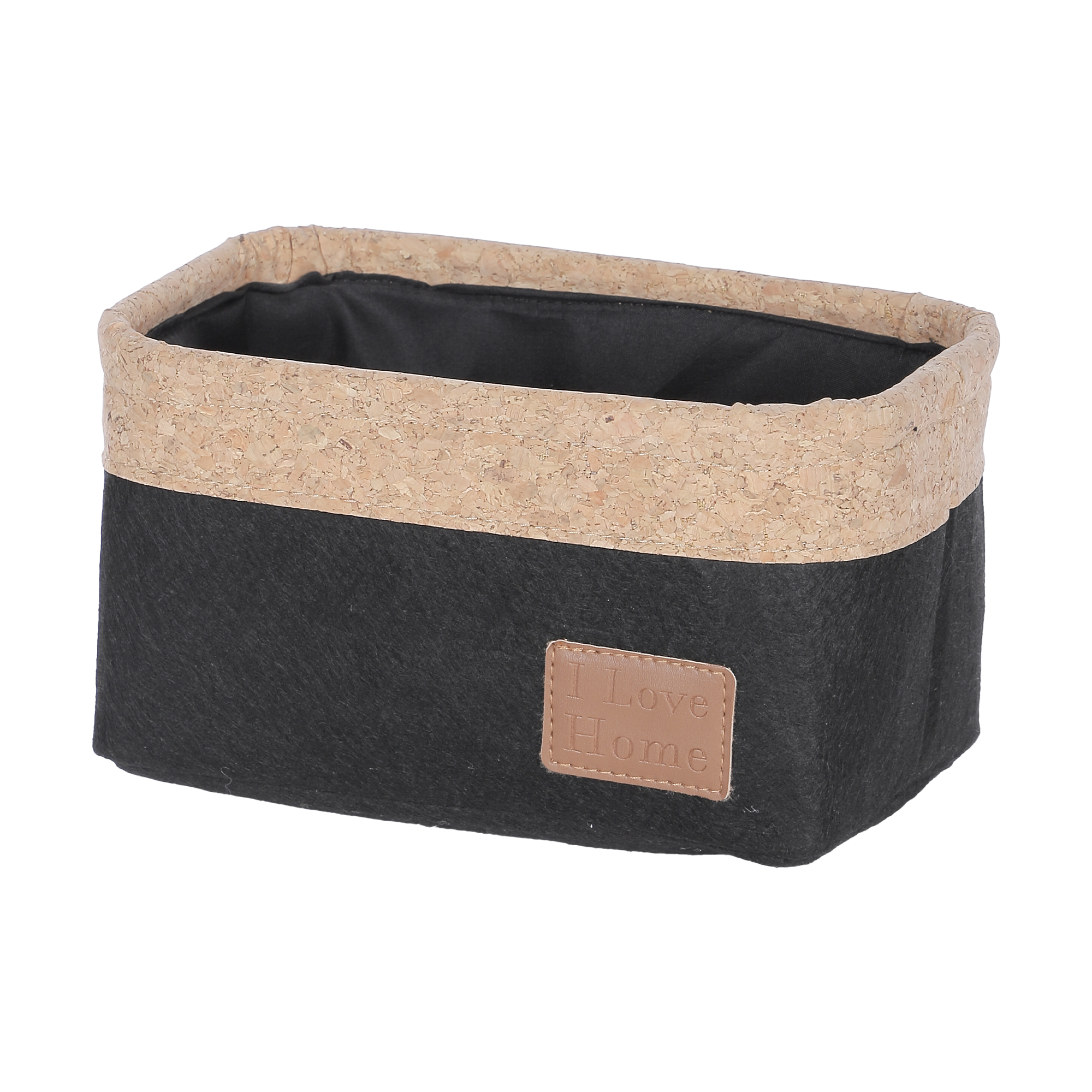 Lot de 3 paniers de rangement rectangulaires