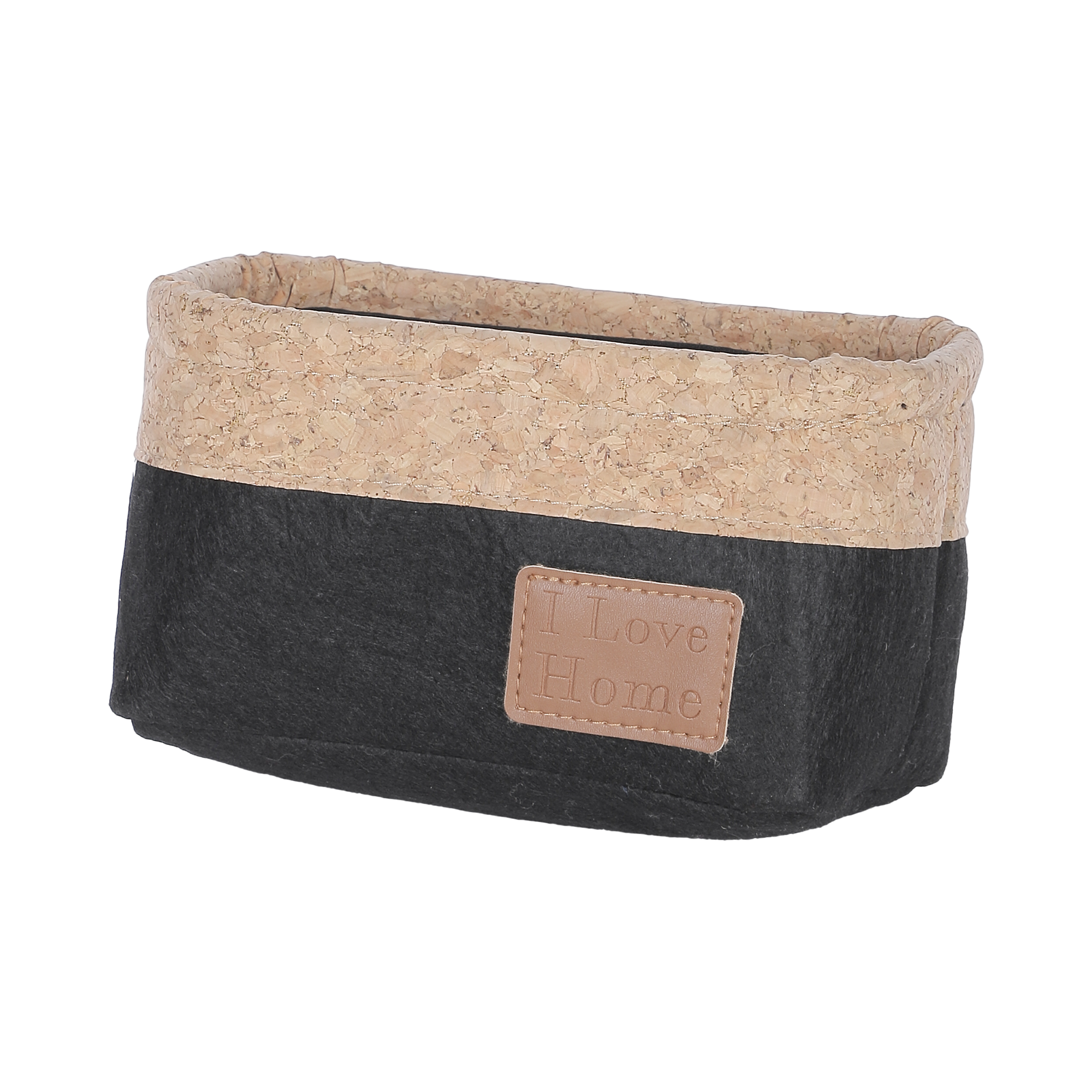 Lot de 3 paniers de rangement rectangulaires