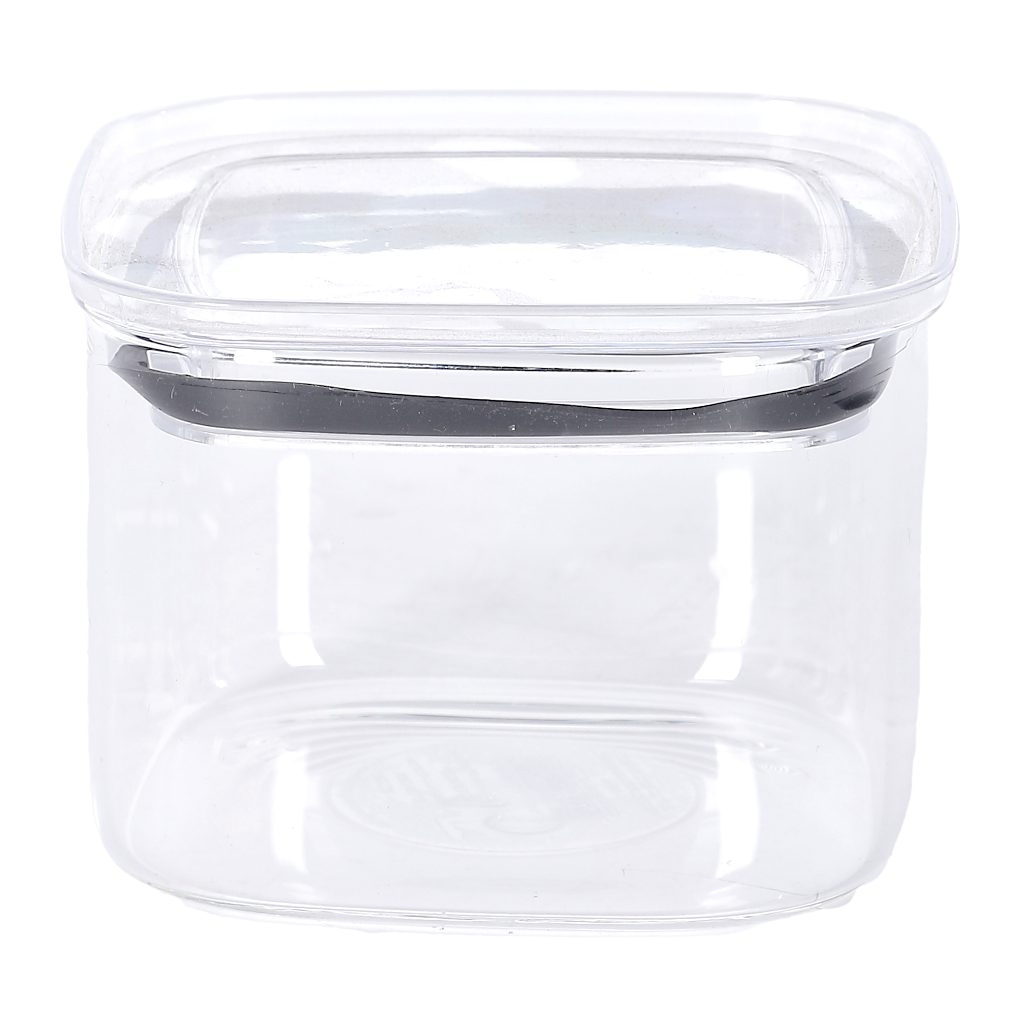 Boîte de conservation hermétique transparente en verre 600 ml