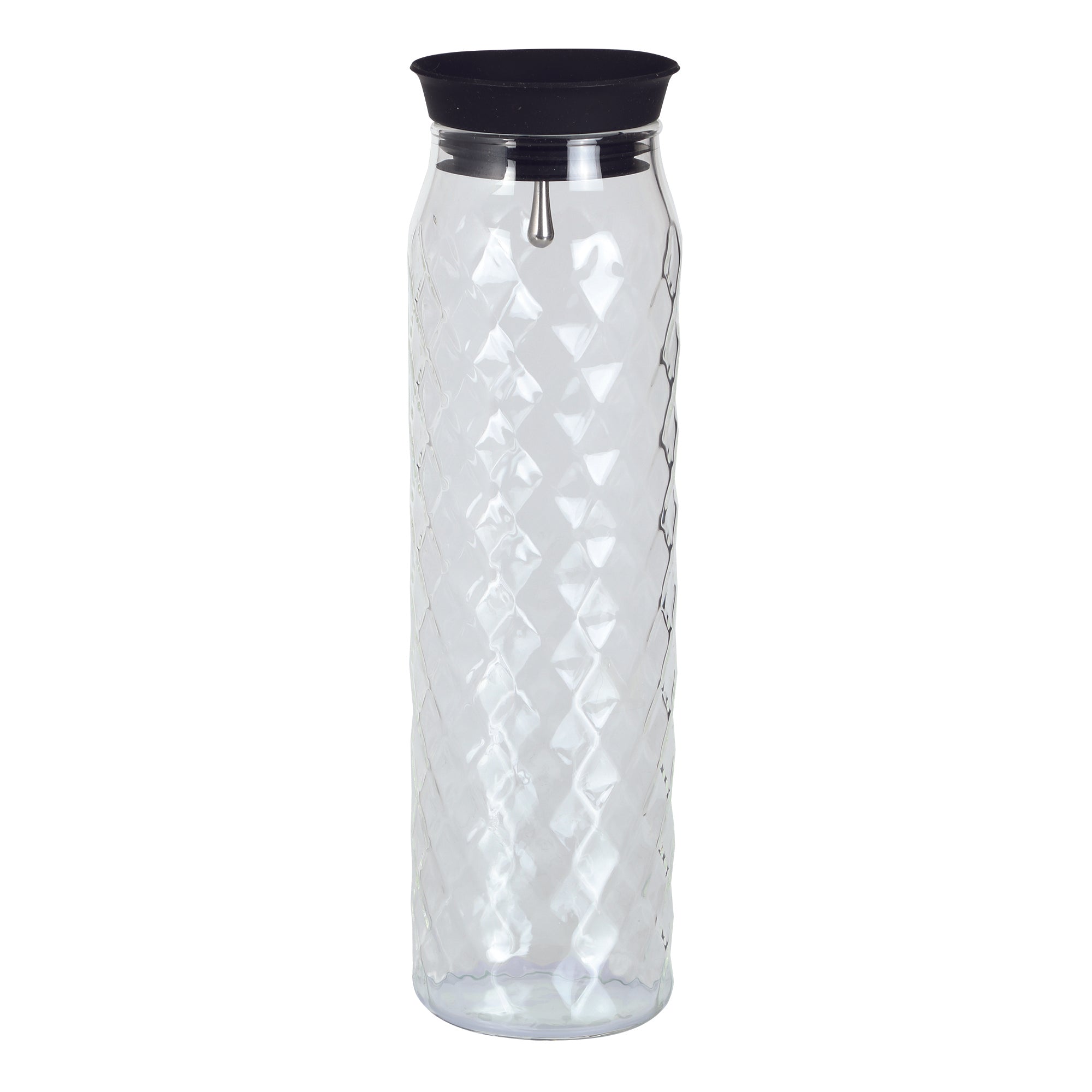 Carafe en verre avec bouchon verseur 1,2L