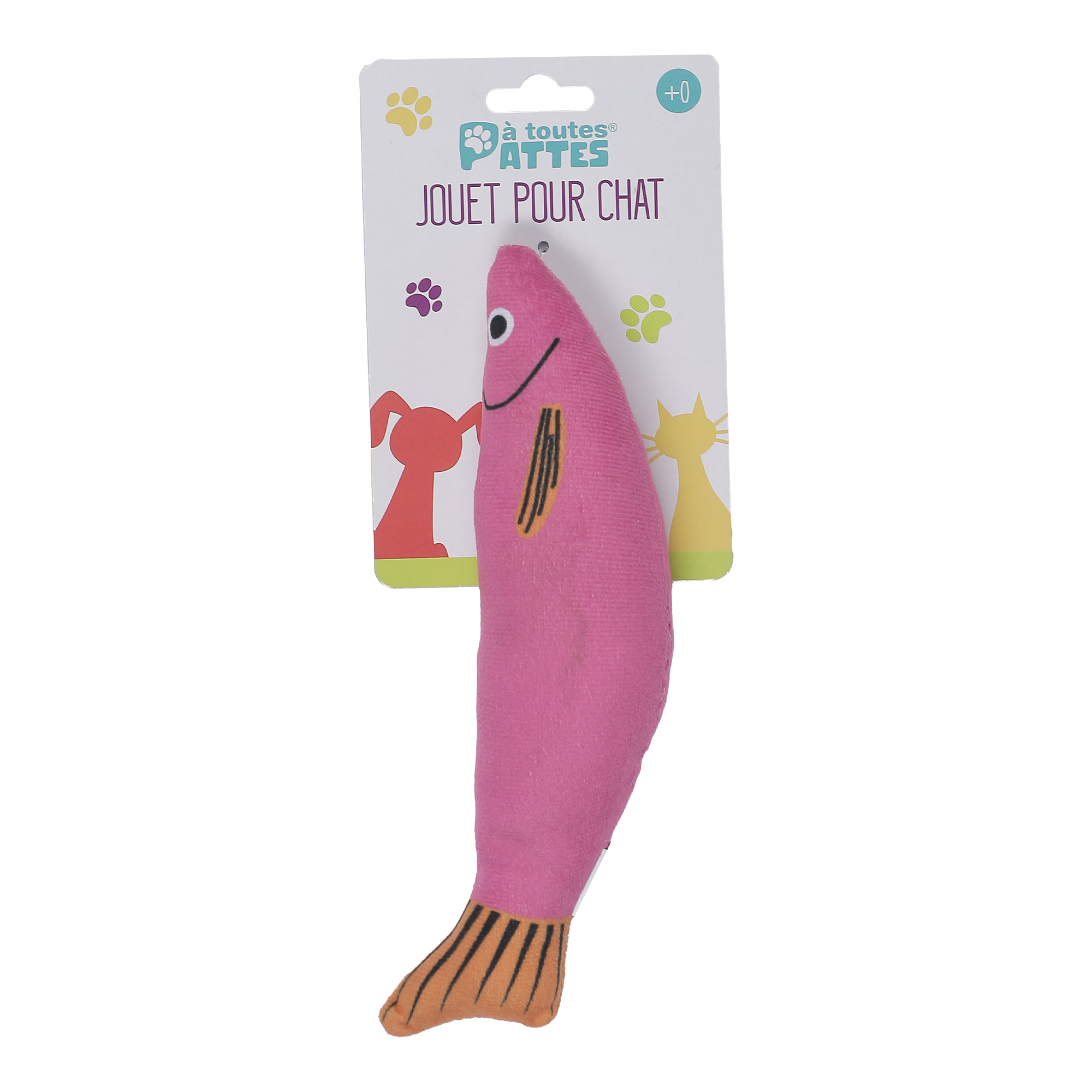 Jouet pour chat poisson/chat - Bleu