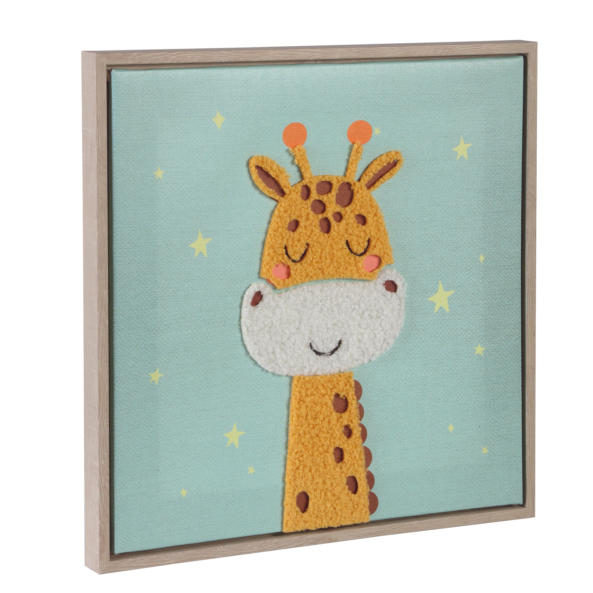 Tableau imprimé animal  - Blanc
