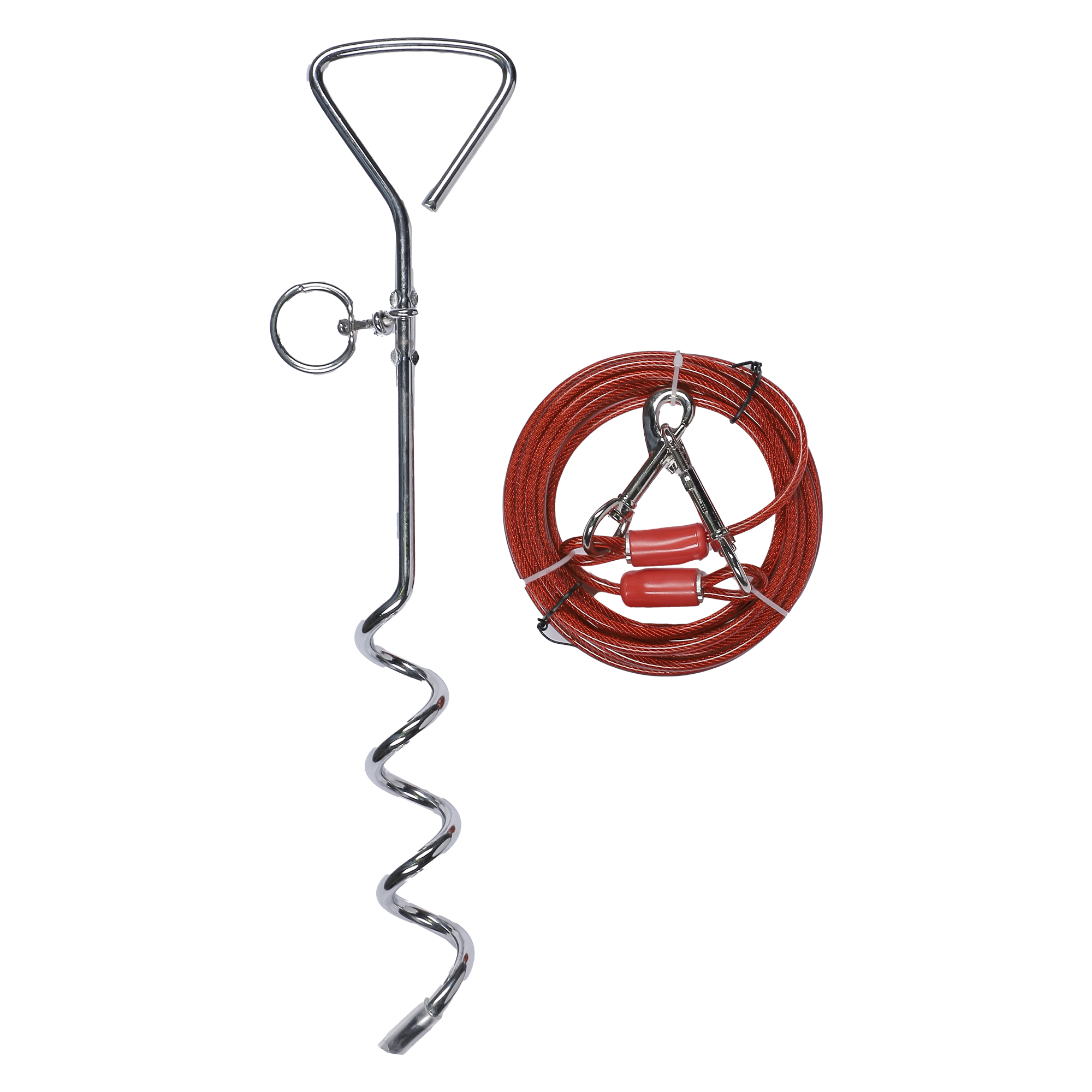 Piquet d'attache pour chien 5m