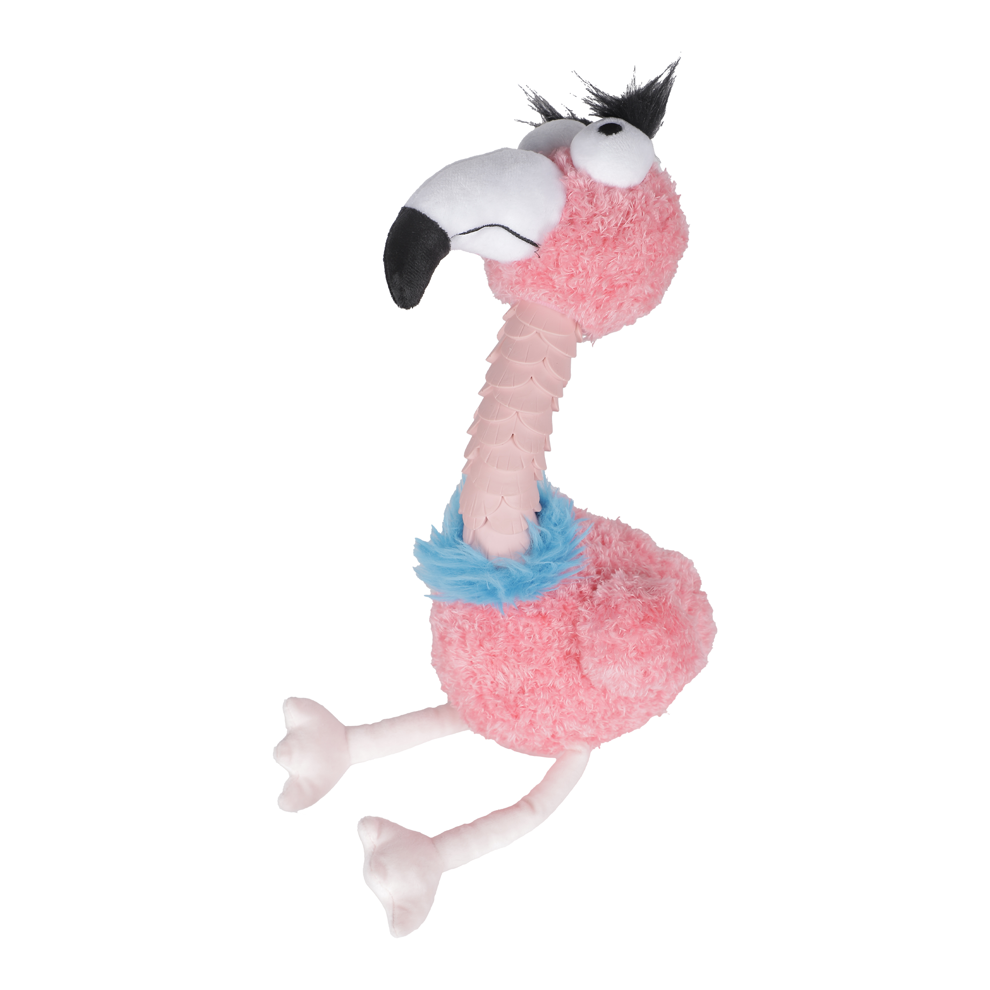 Peluche pour chien avec cou résistant
