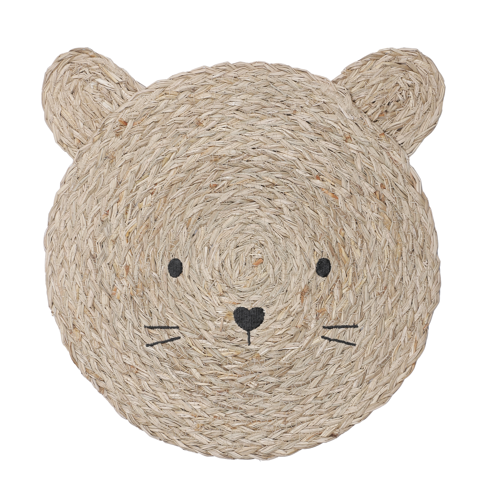 Set de table forme Lapin/ Ours  - Marron