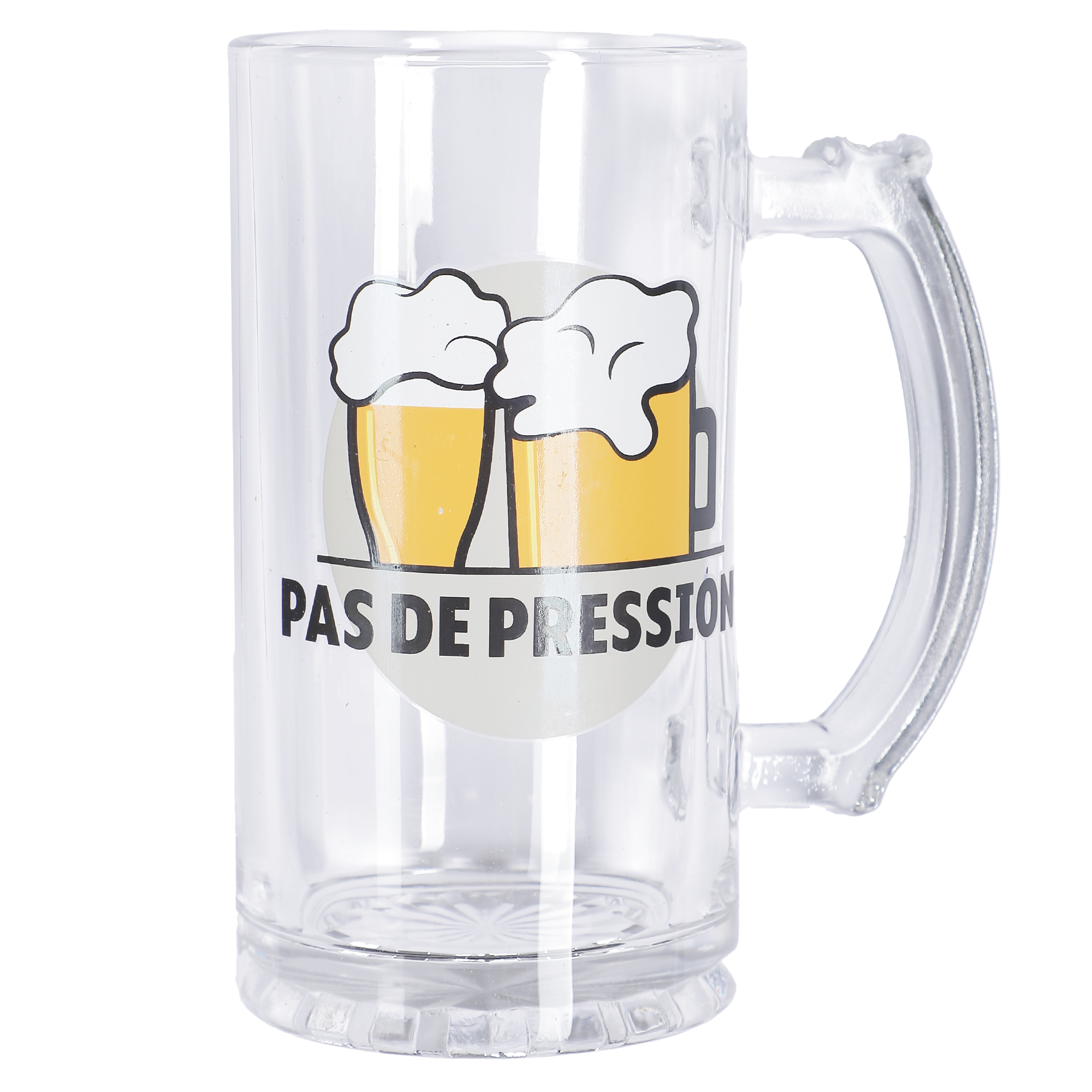 Coffret choppe de bière 460 ml et ouvre bouteille