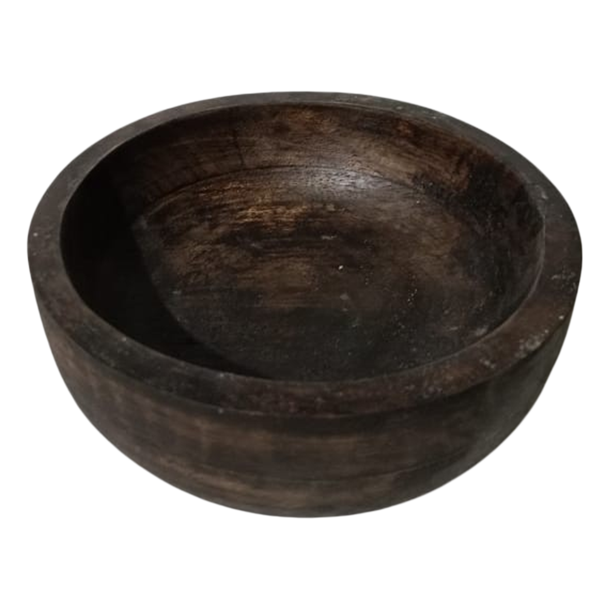 VIDE POCHE EN BOIS FONCE DIA 15X4.5CM ESCALE GOURMANDE