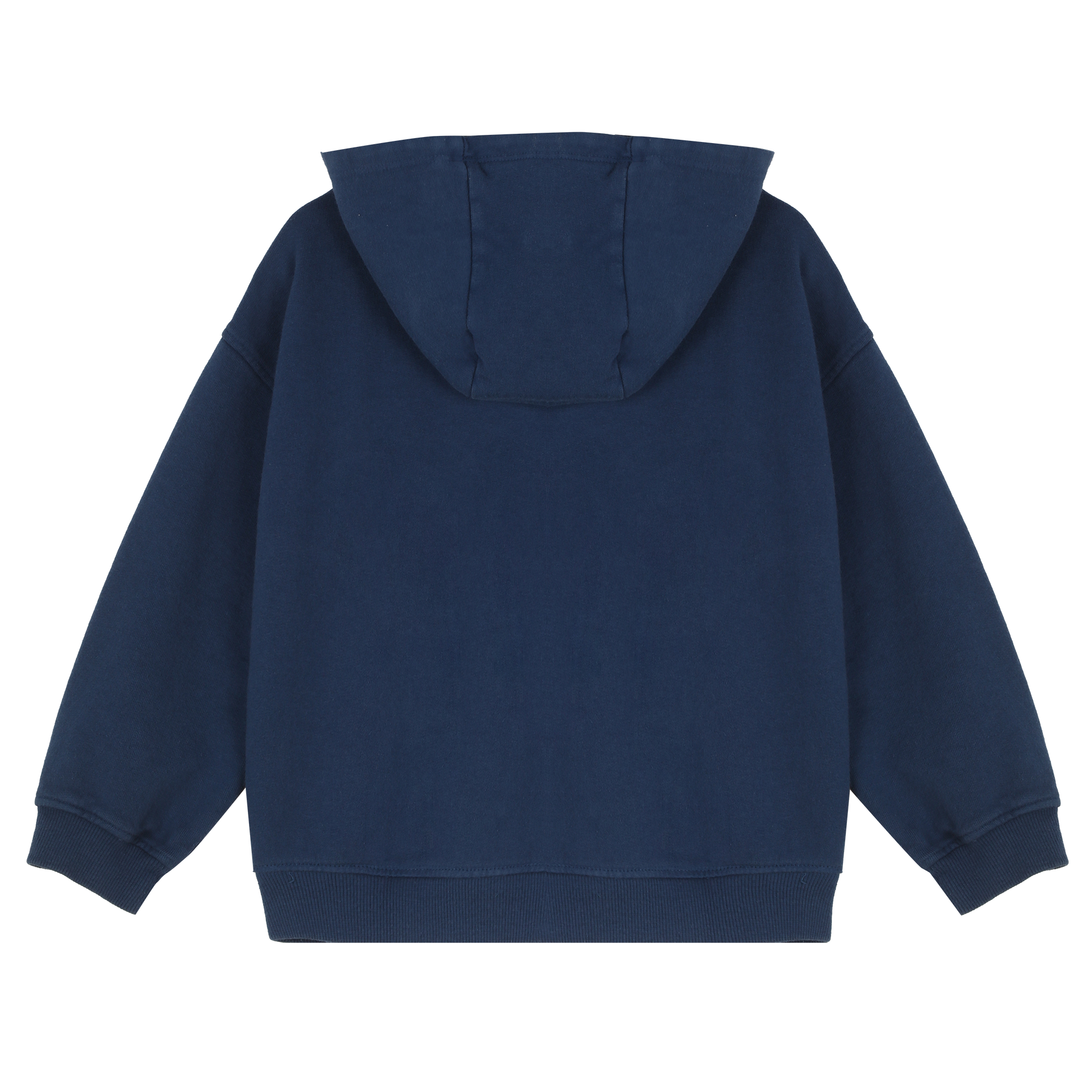 Sweat zippé à capuche 3/12 ans - Bleu
