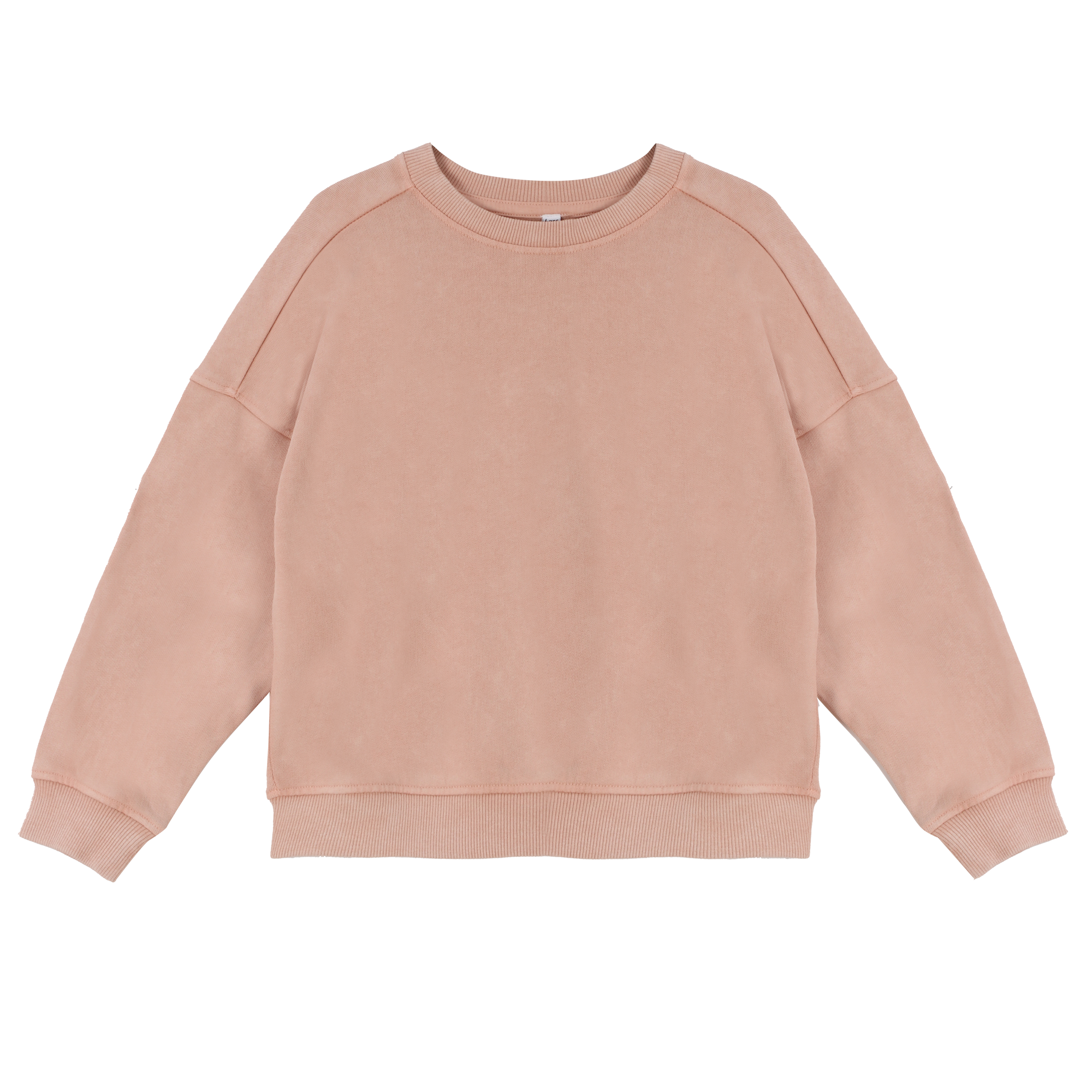 Sweat col rond 3/12 ans - Beige
