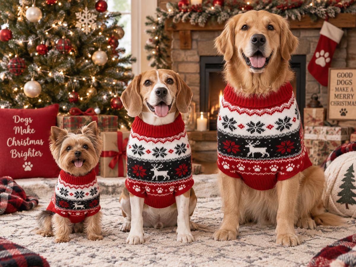Pull de Noël pour animaux