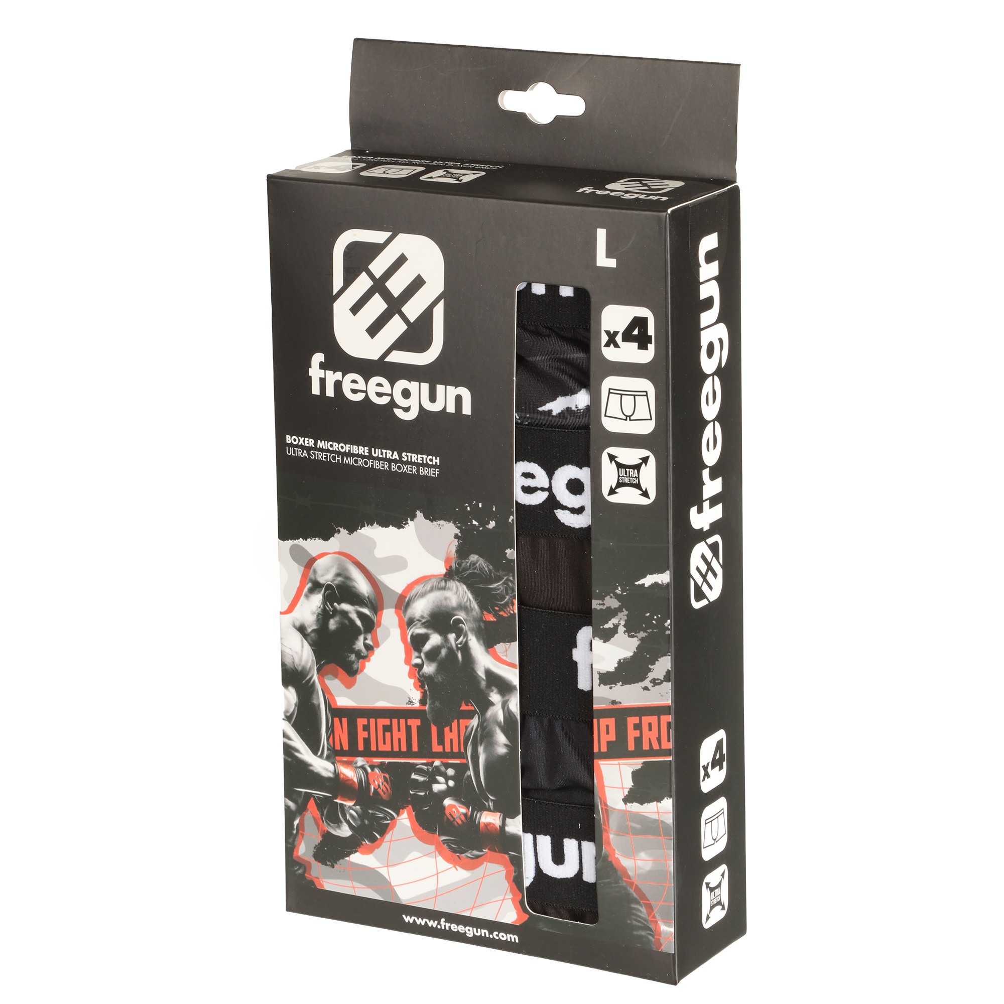 Lot de 4 boxers