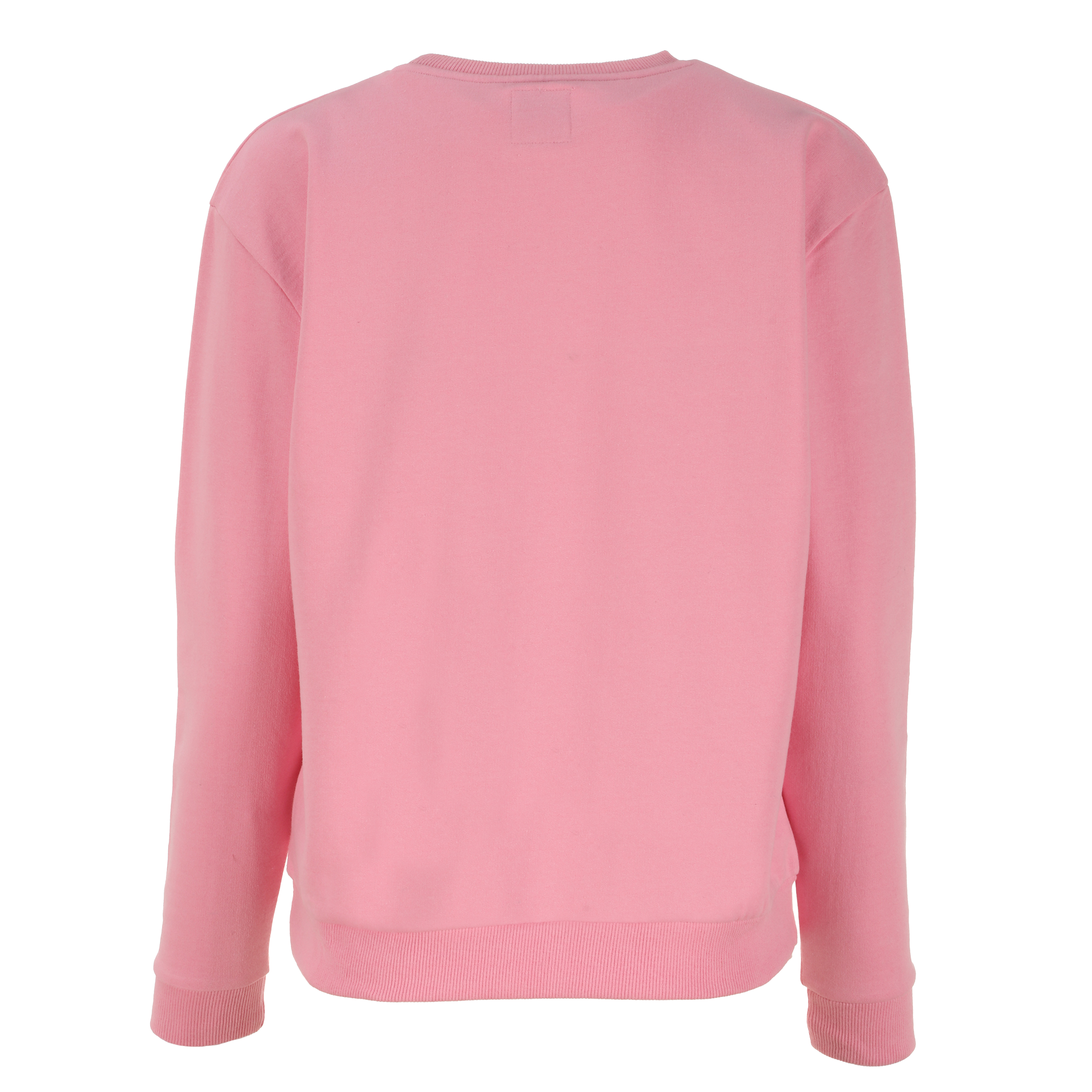 Sweat col rond de Noël - Rose