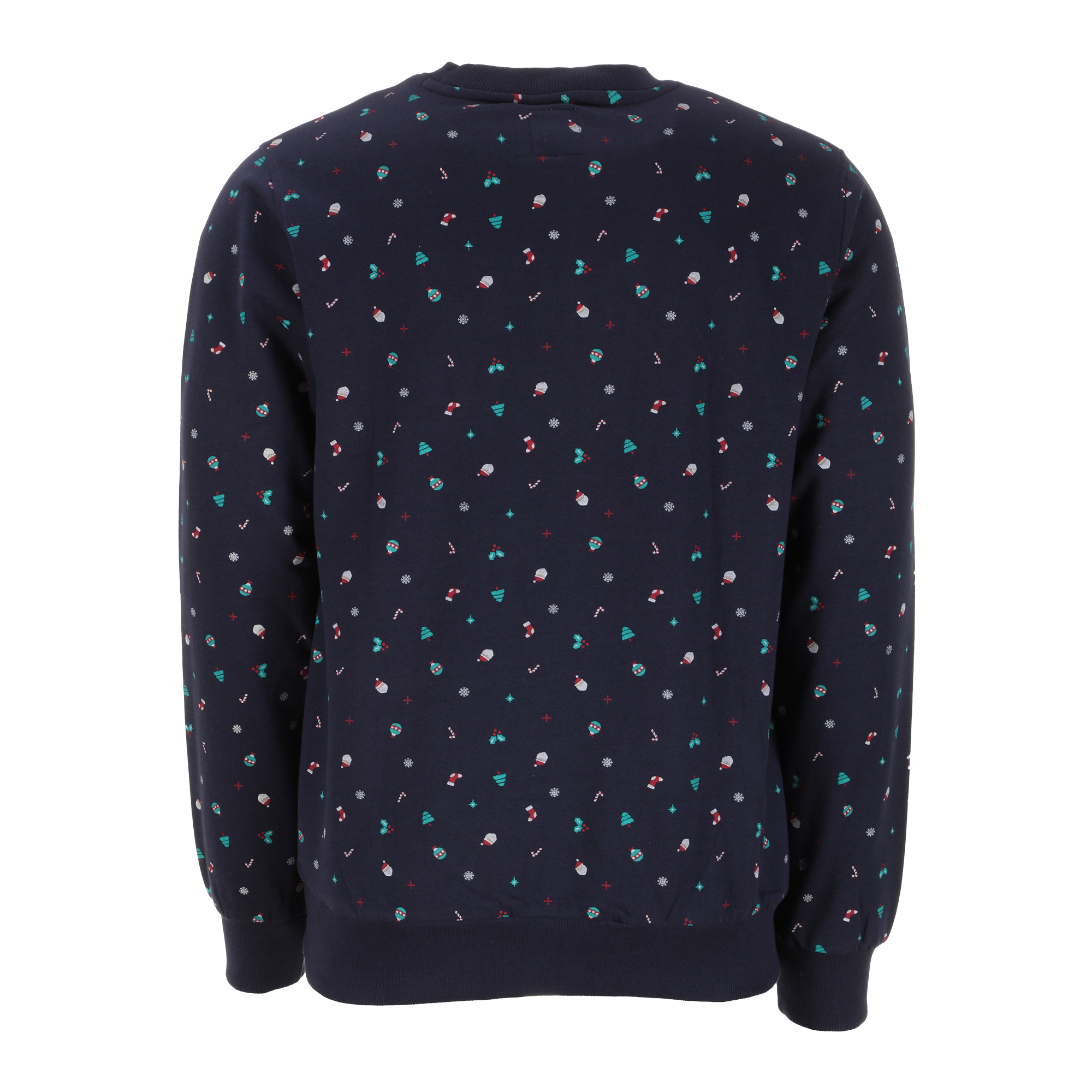 Sweat col rond de Noël - Gris