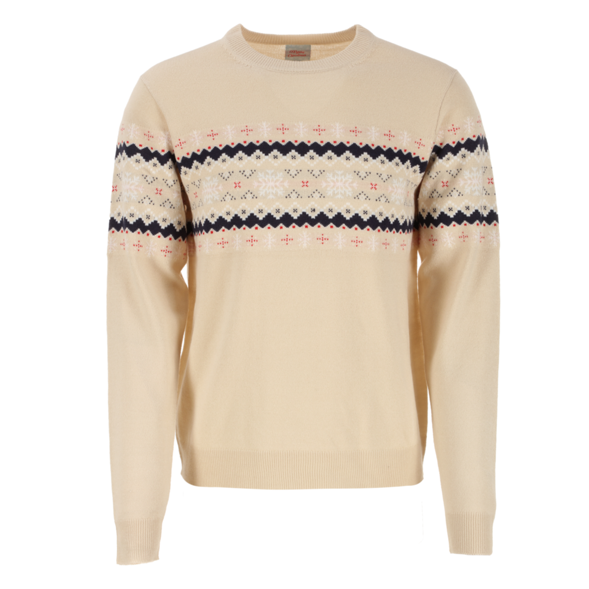 Pull de Noël  - Beige