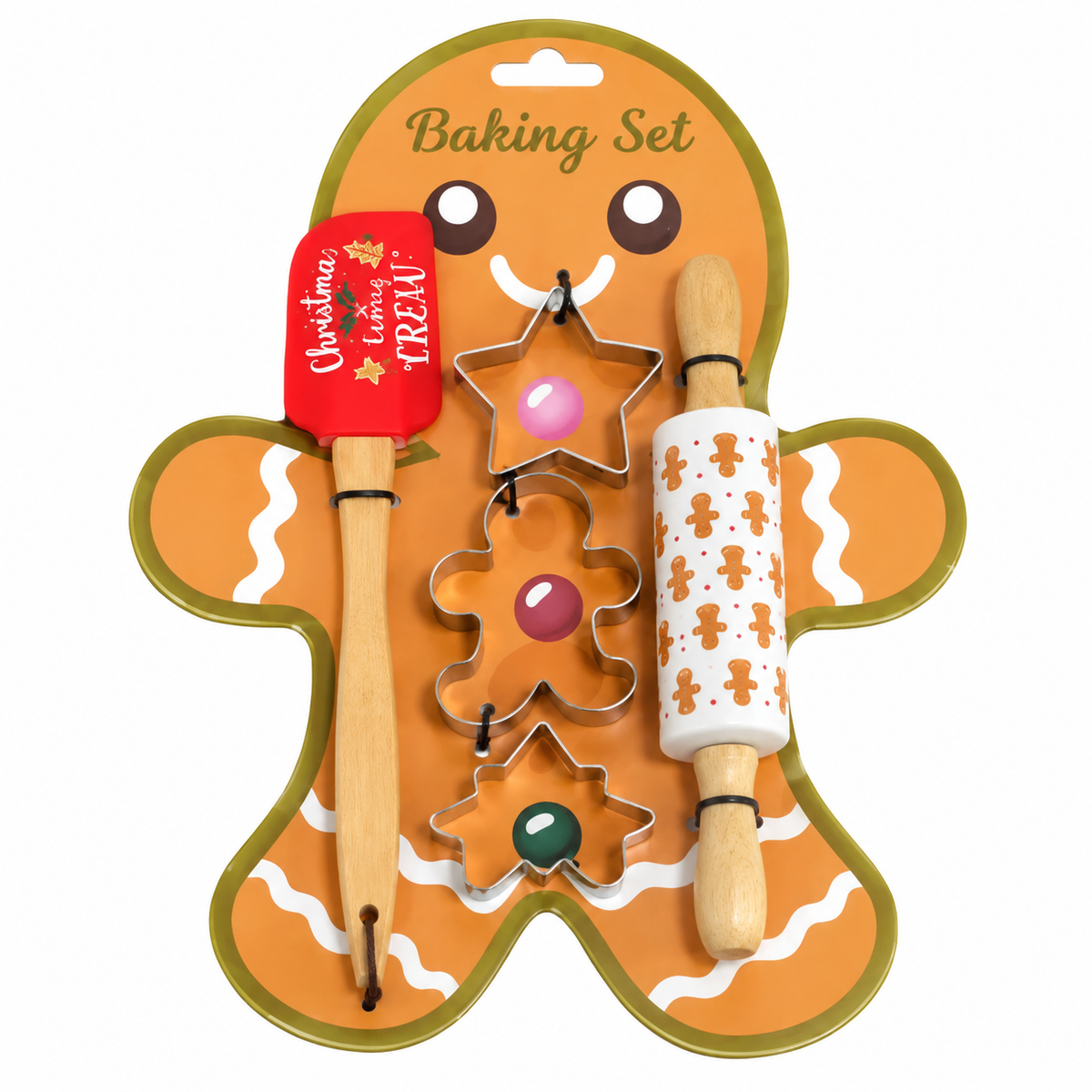 ENS 5PCS PATISSERIE DE NOEL