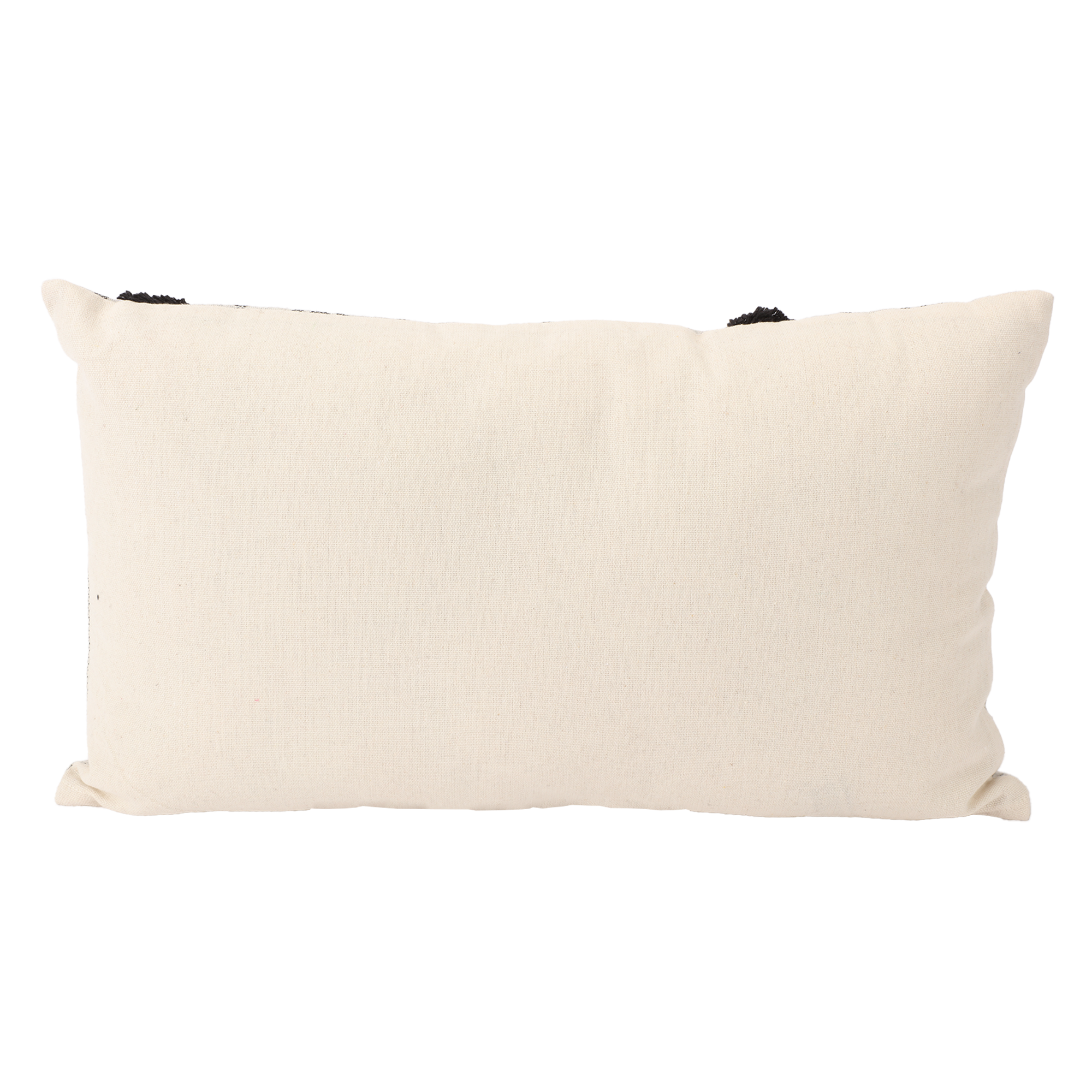 Coussin ethnique 30x50cm - Noir