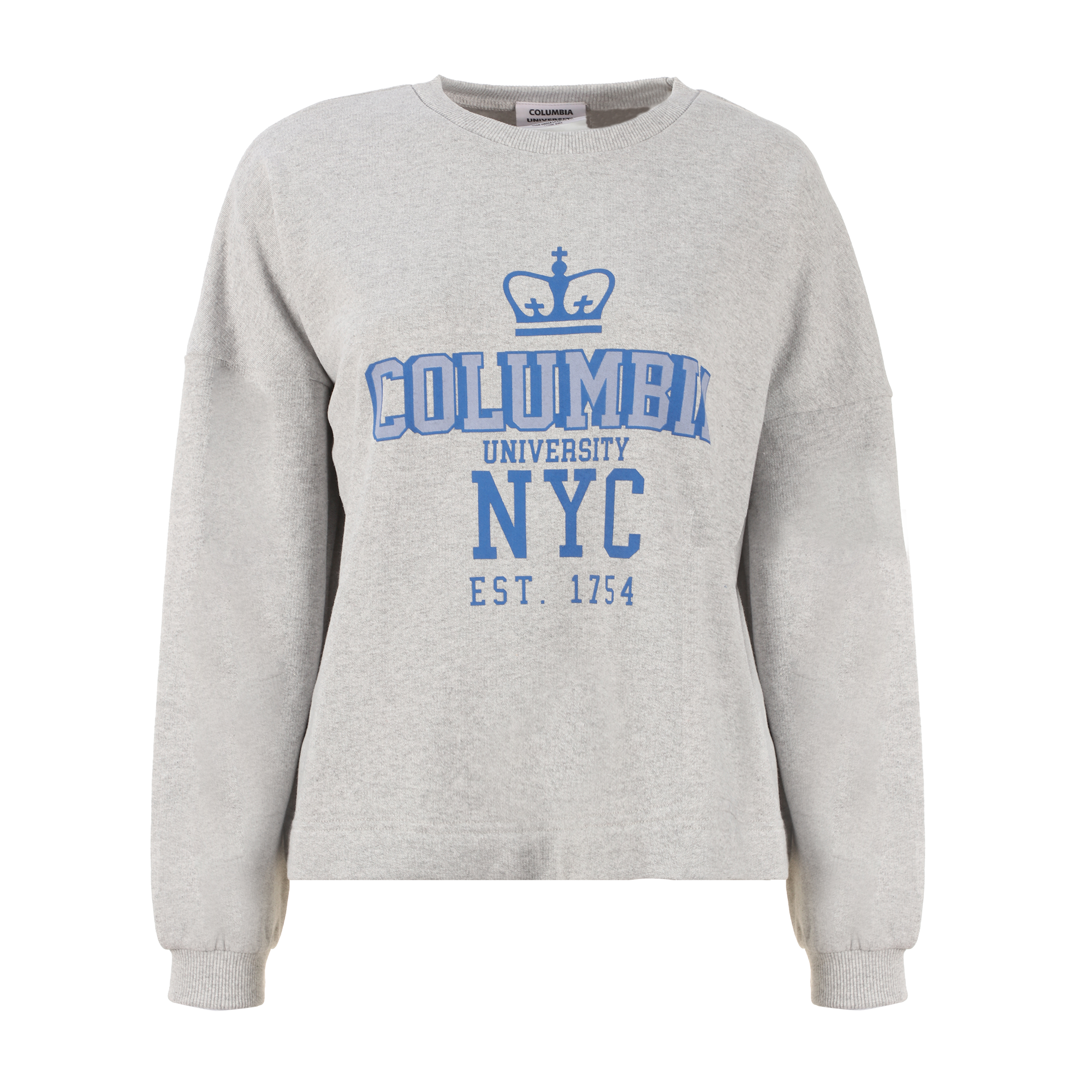 Sweat col rond Columbia NYC - Gris