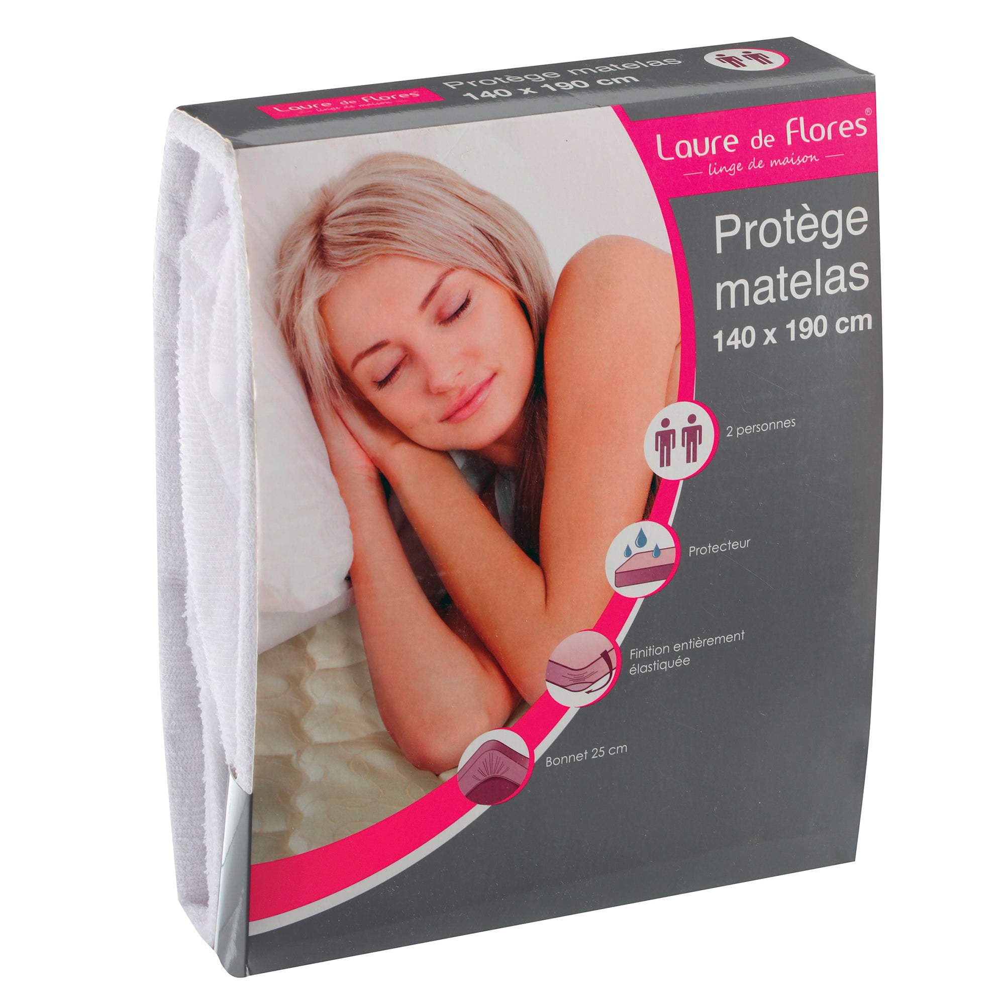 Protège matelas 140x190 cm