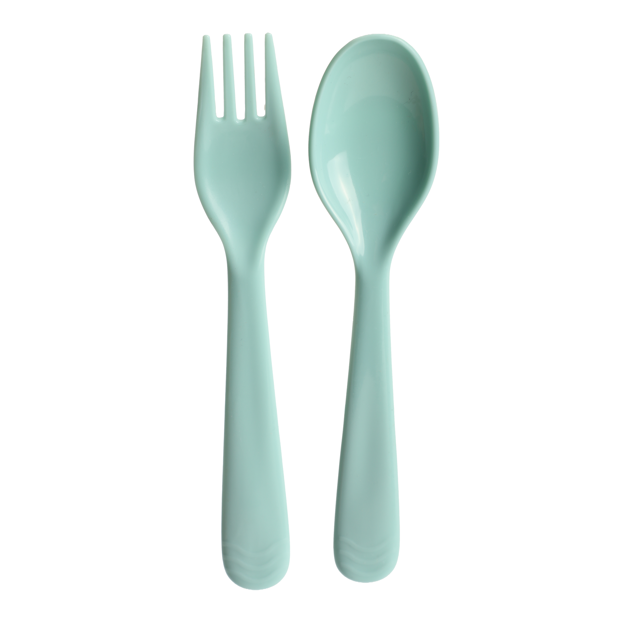 Vaisselle picnic 20 pièces en plastique - Vert