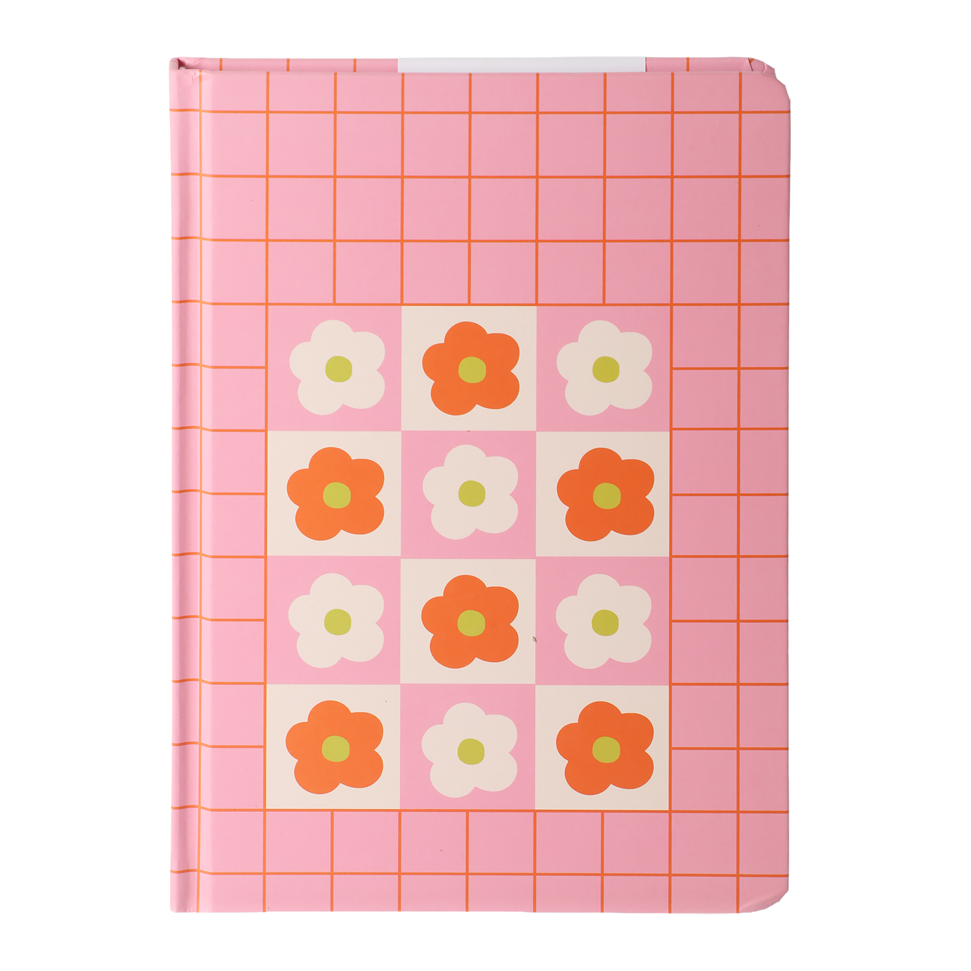 Carnet avec élastique 160 pages - Rose