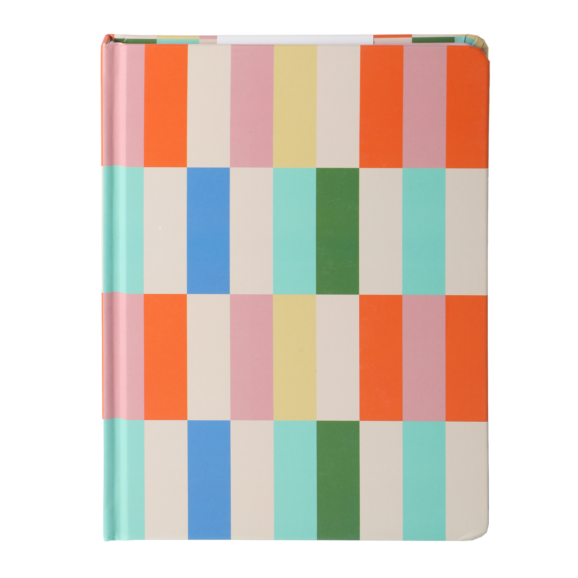 Carnet avec élastique 160 pages - Multicolore