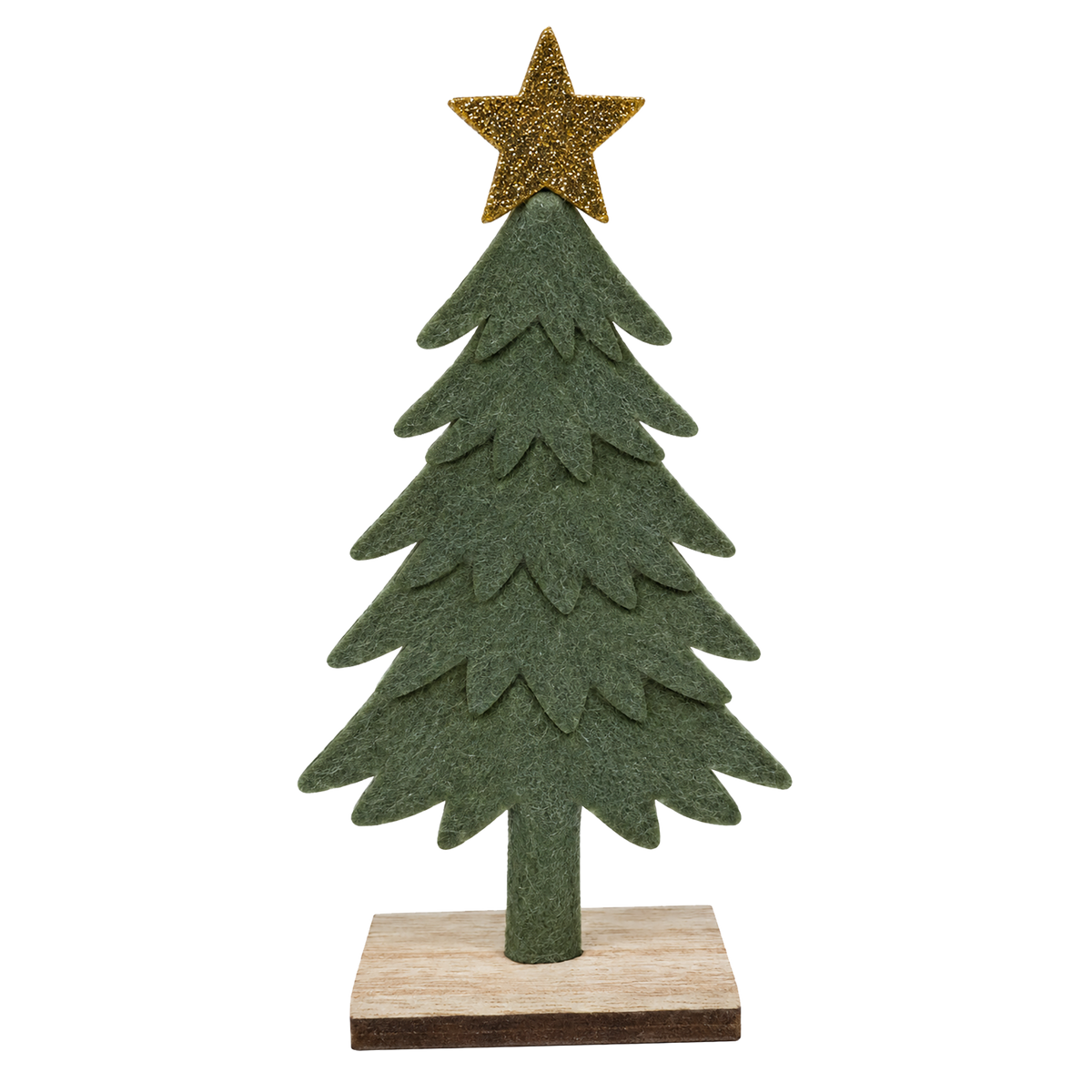 Sapin de Noël en feutrine 23 cm