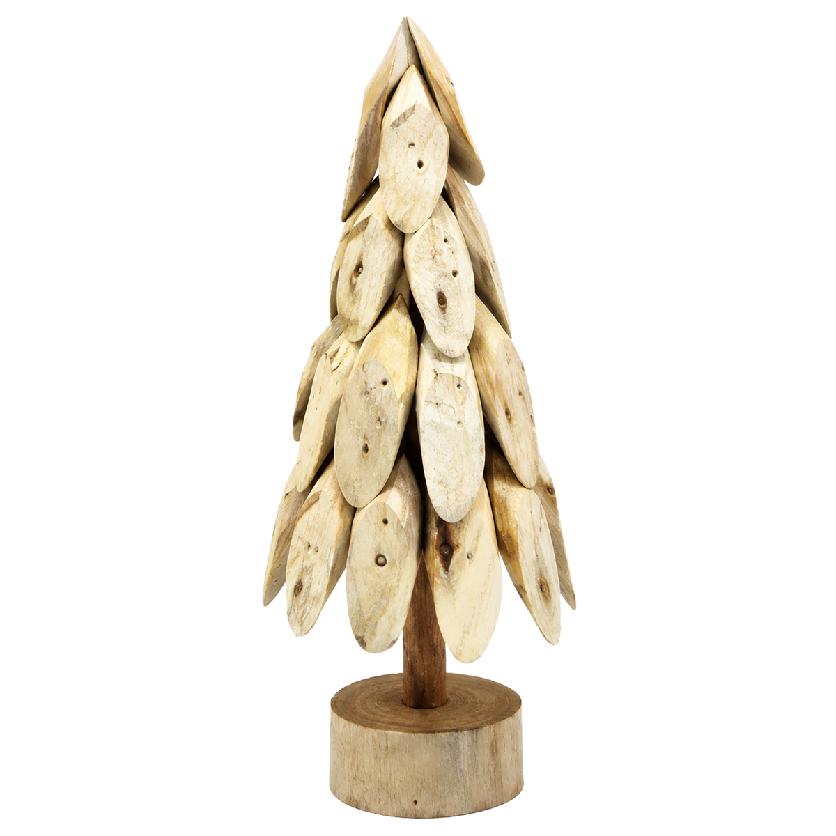 Arbre de Noël rondin 27 cm