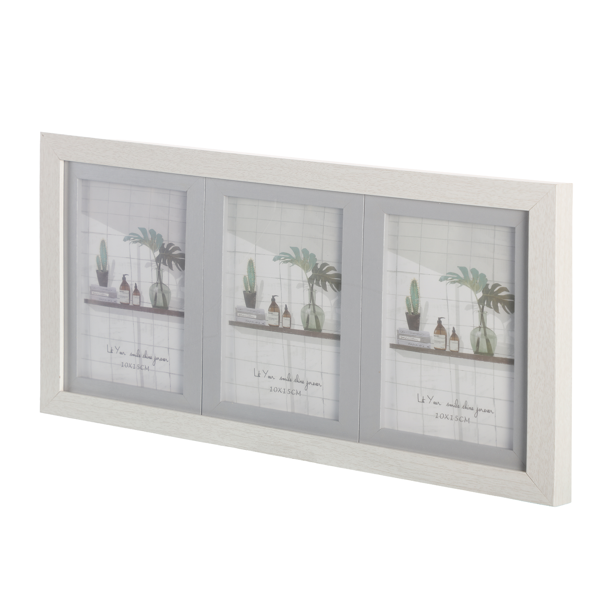 Cadre multi-photos 39,2 x 20 x 2,2 cm - Violet