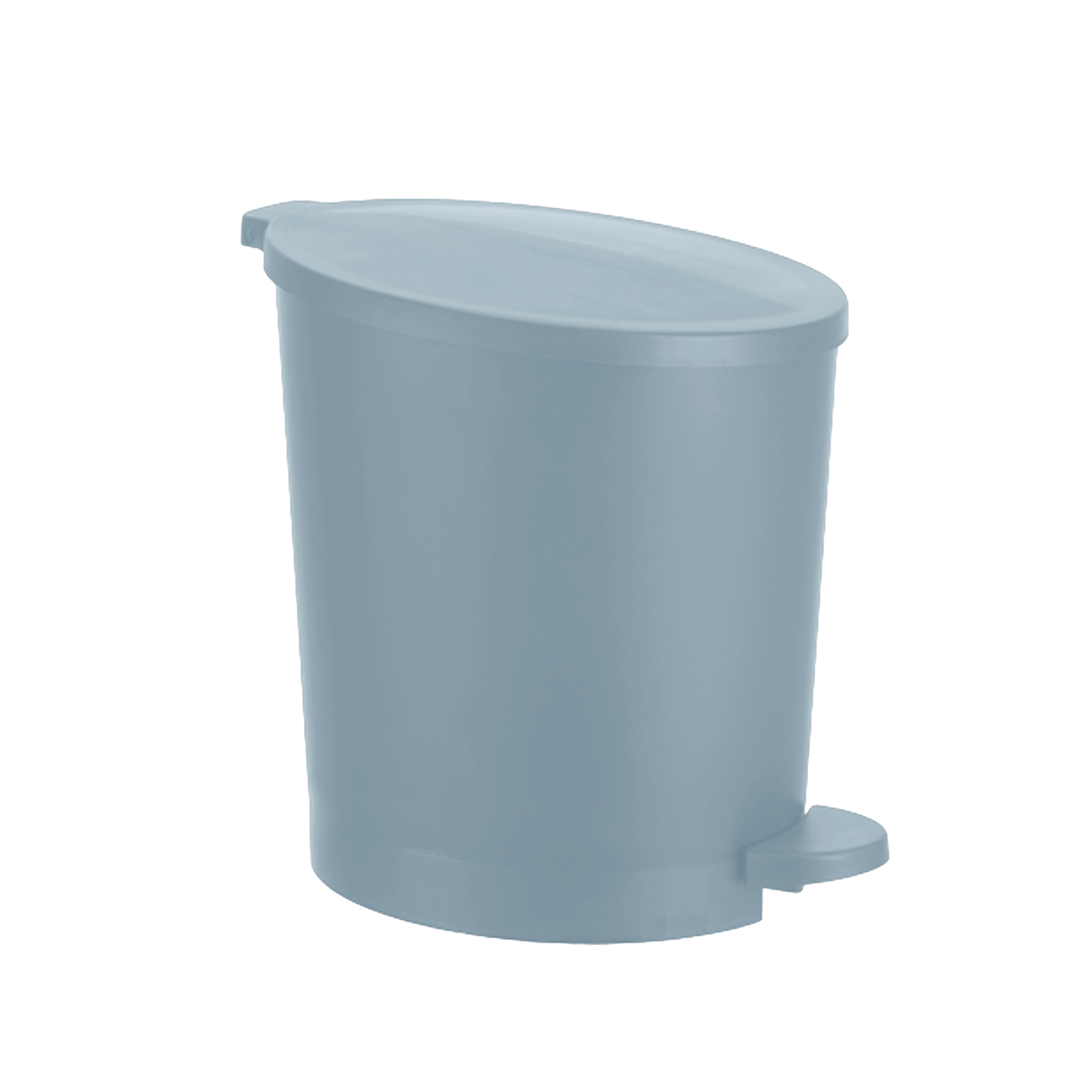 Poubelle à pédale 4L  - Bleu