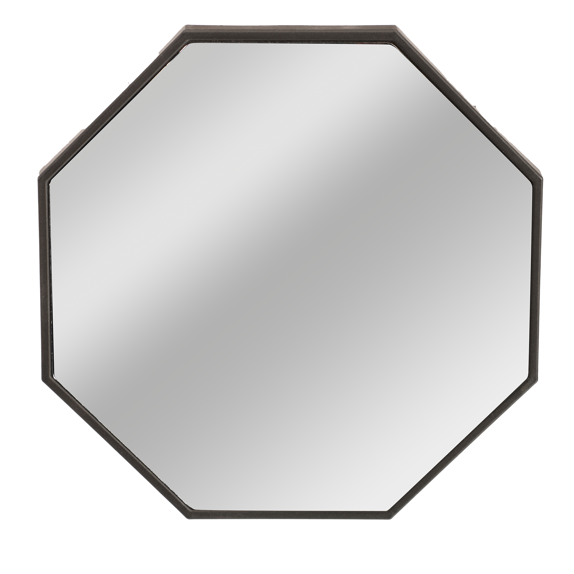 Set de 3 miroirs décoratifs noirs 25 x 25 x 2 cm