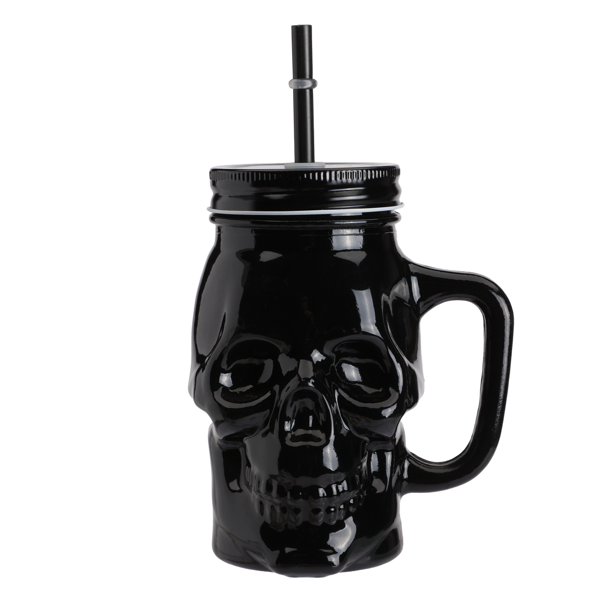 Verre tête de mort avec paille Cook Keen – 500 ml