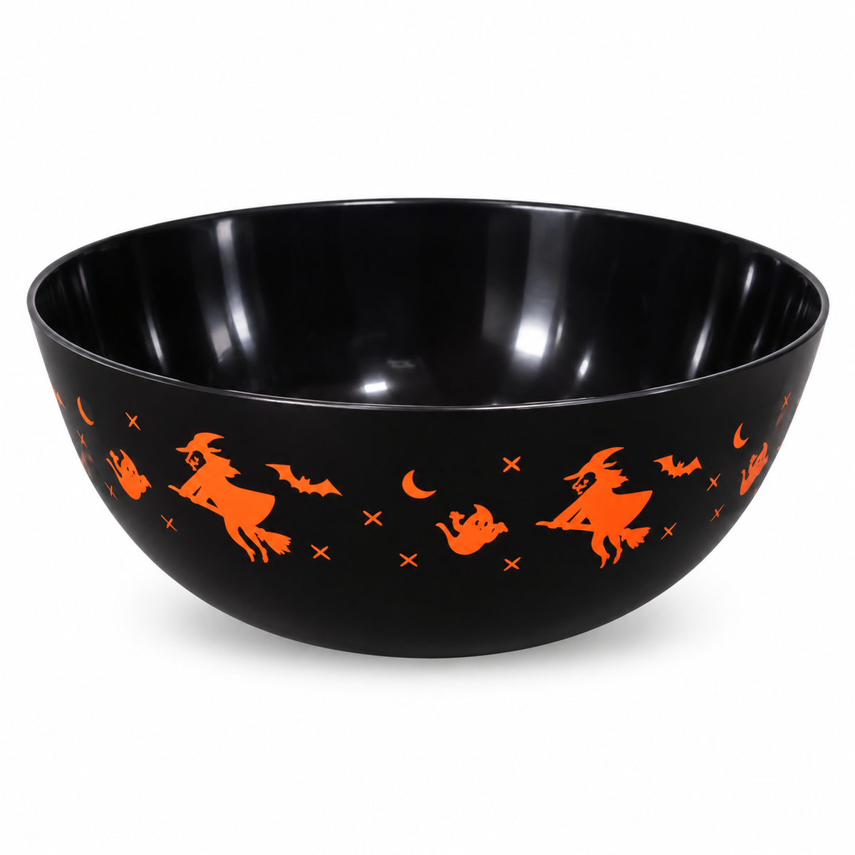 Bol à bonbons XL d’Halloween Cook Keen – Ø 24,5 × H. 10 cm - Noir