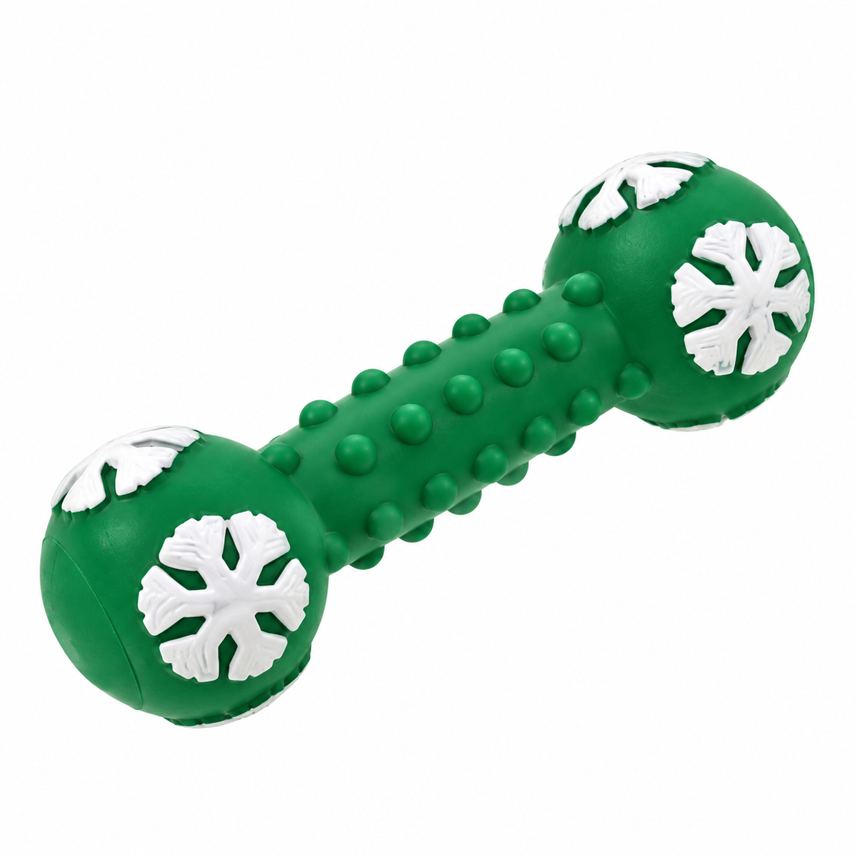 Os pour chien en plastique de Noël - Vert