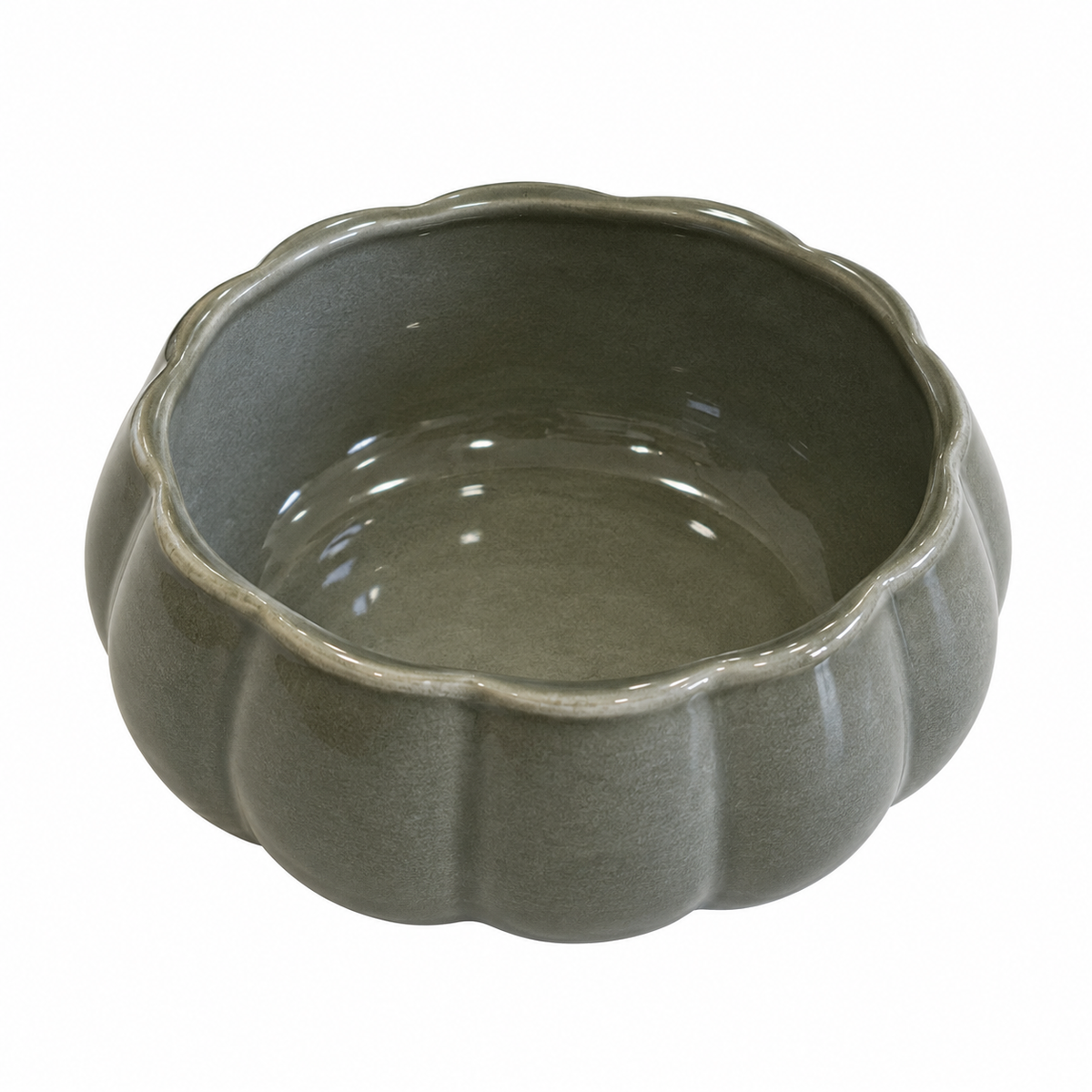 Bol citrouille en céramique grès Cook Keen – 400 ml - Vert