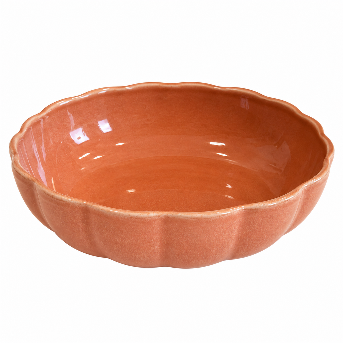 Mini saladier citrouille en céramique grès Cook Keen – 760 ml - Orange