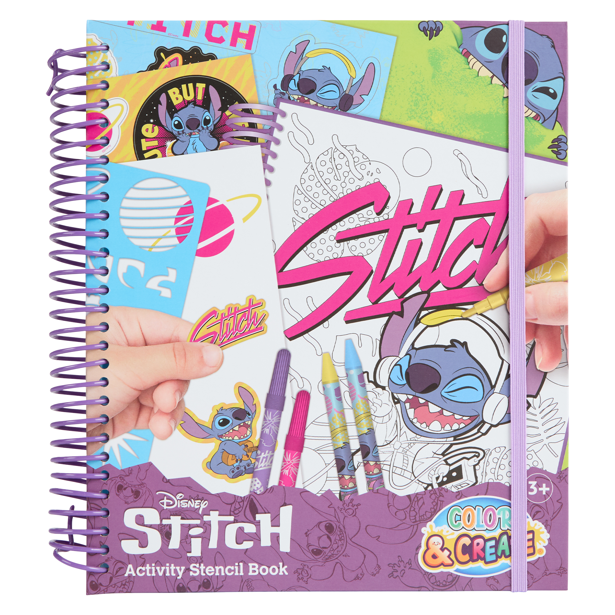 Stitch activité de coloriage