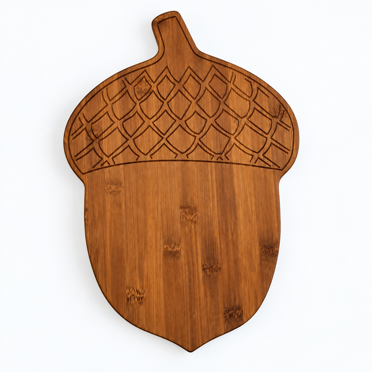 Planche à découper en bambou Cook Keen, modèle châtaigne