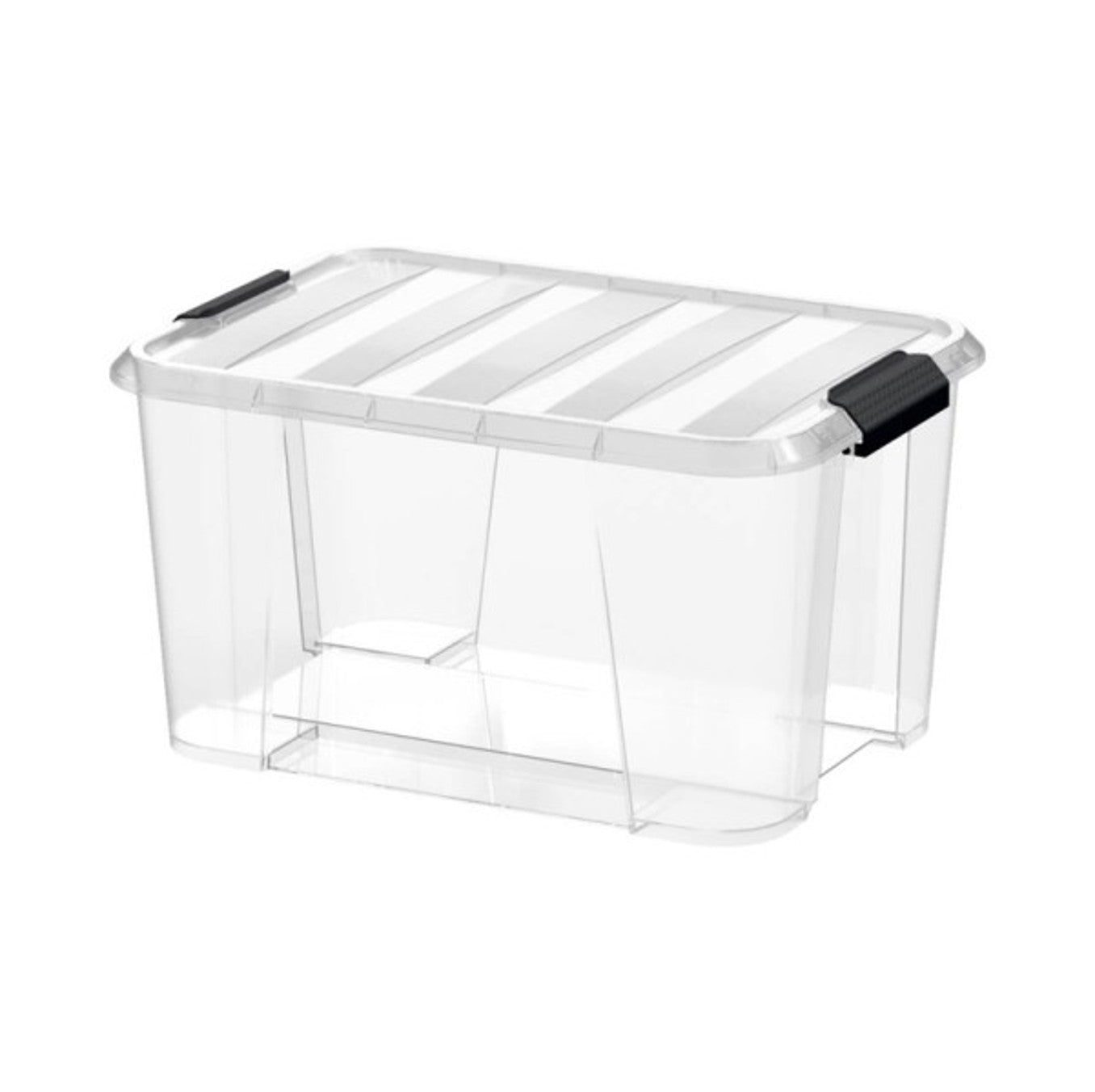 Boîte de rangement de 6L avec clips