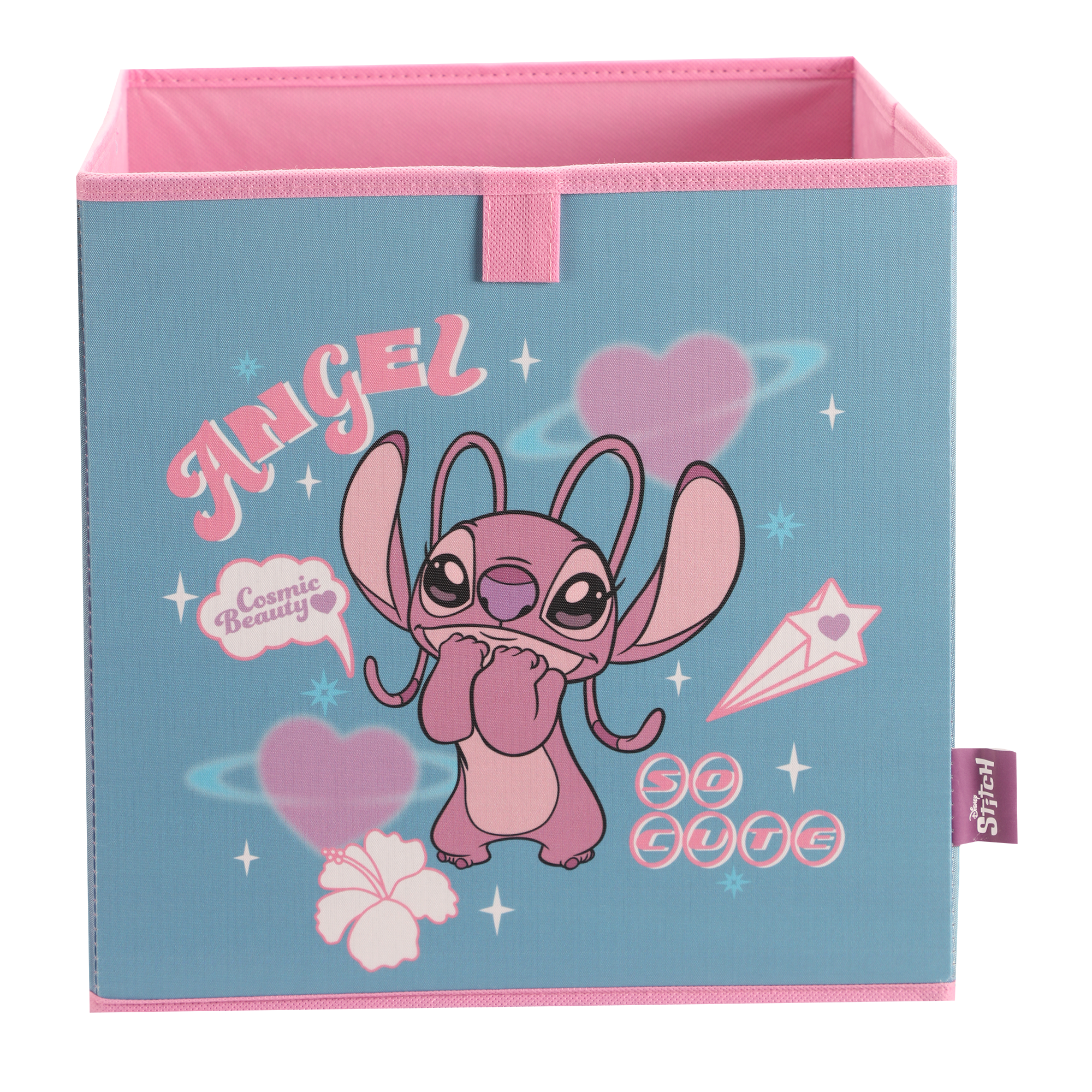Lot de 2 boîtes de rangement Stitch