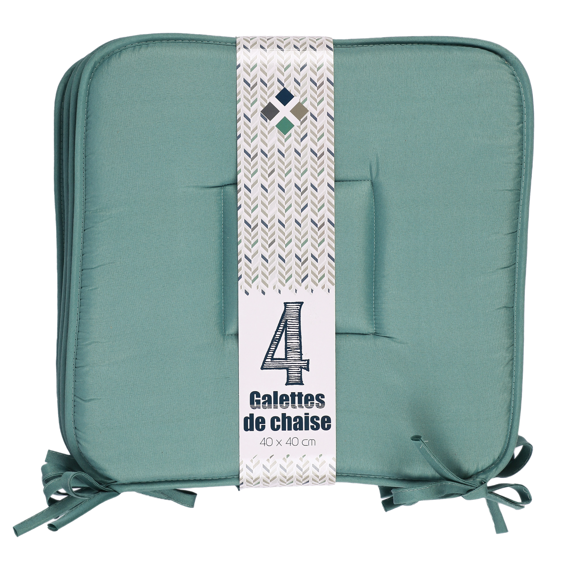 4 galettes de chaise  - Rose