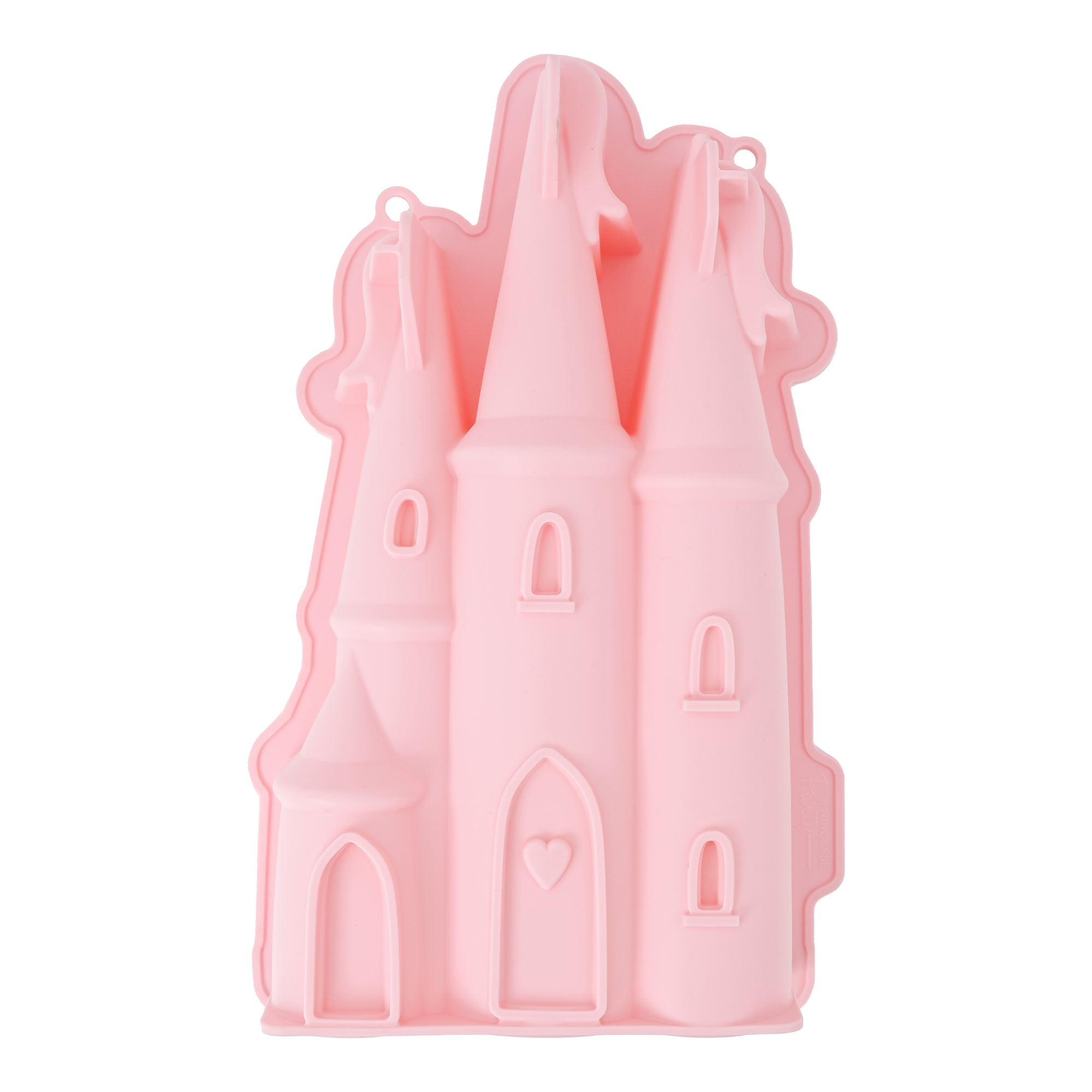 Moule à gâteaux en silicone château princesse rose