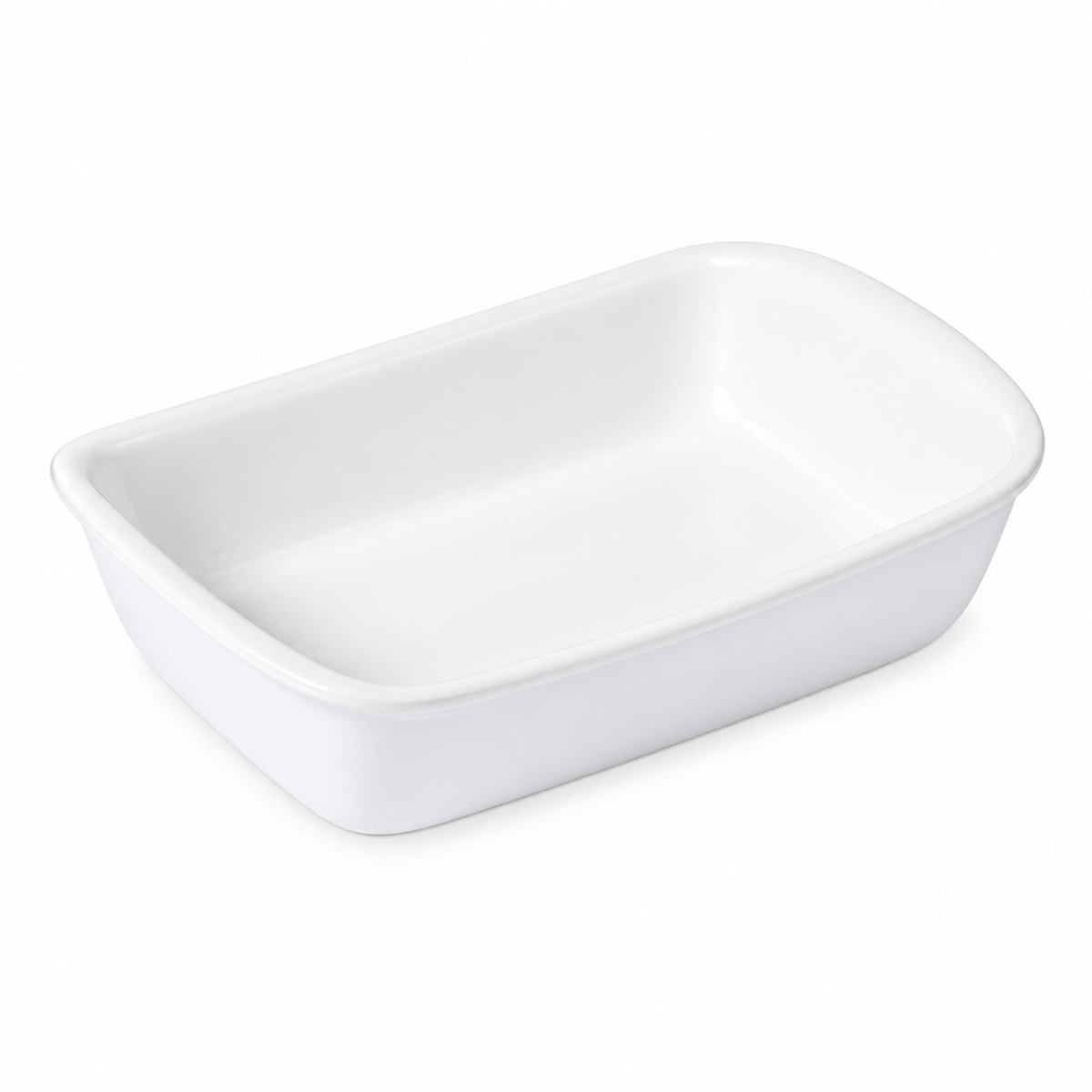 Plat à four rectangulaire en céramique blanc Pyrex Supreme – 26 × 18 cm