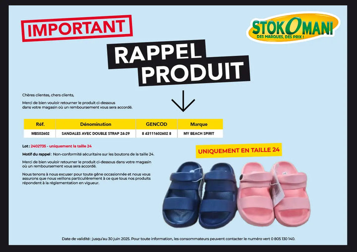 Sandales avec double strap 24-19 - MBS02602