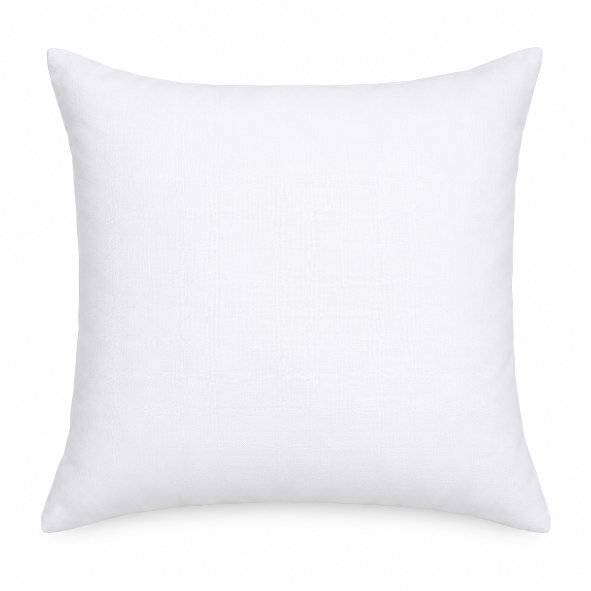 Protège-oreiller Serena blanc en coton mélangé – 50 × 70 cm